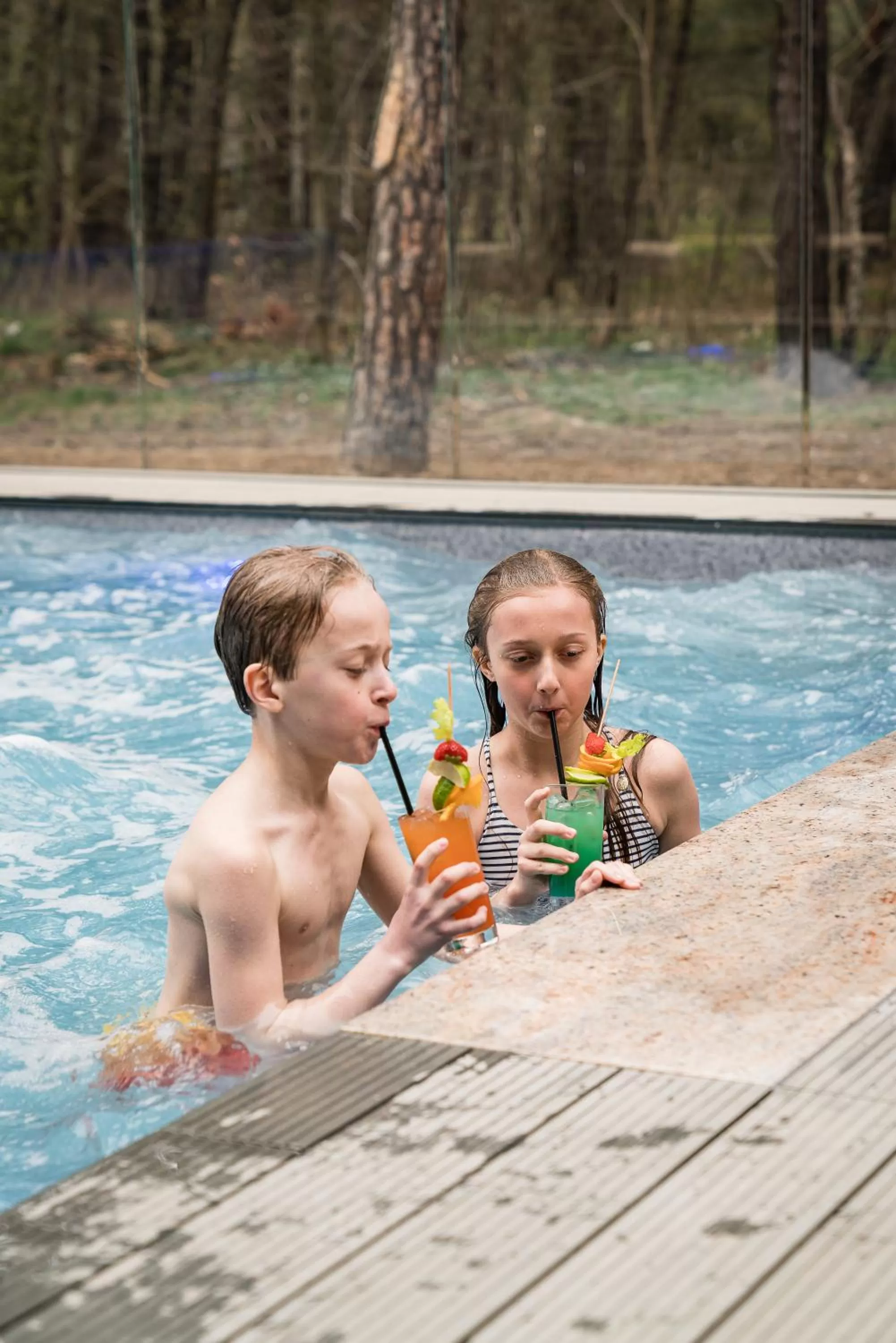 Swimming pool in Rezydencja Morski Tygiel