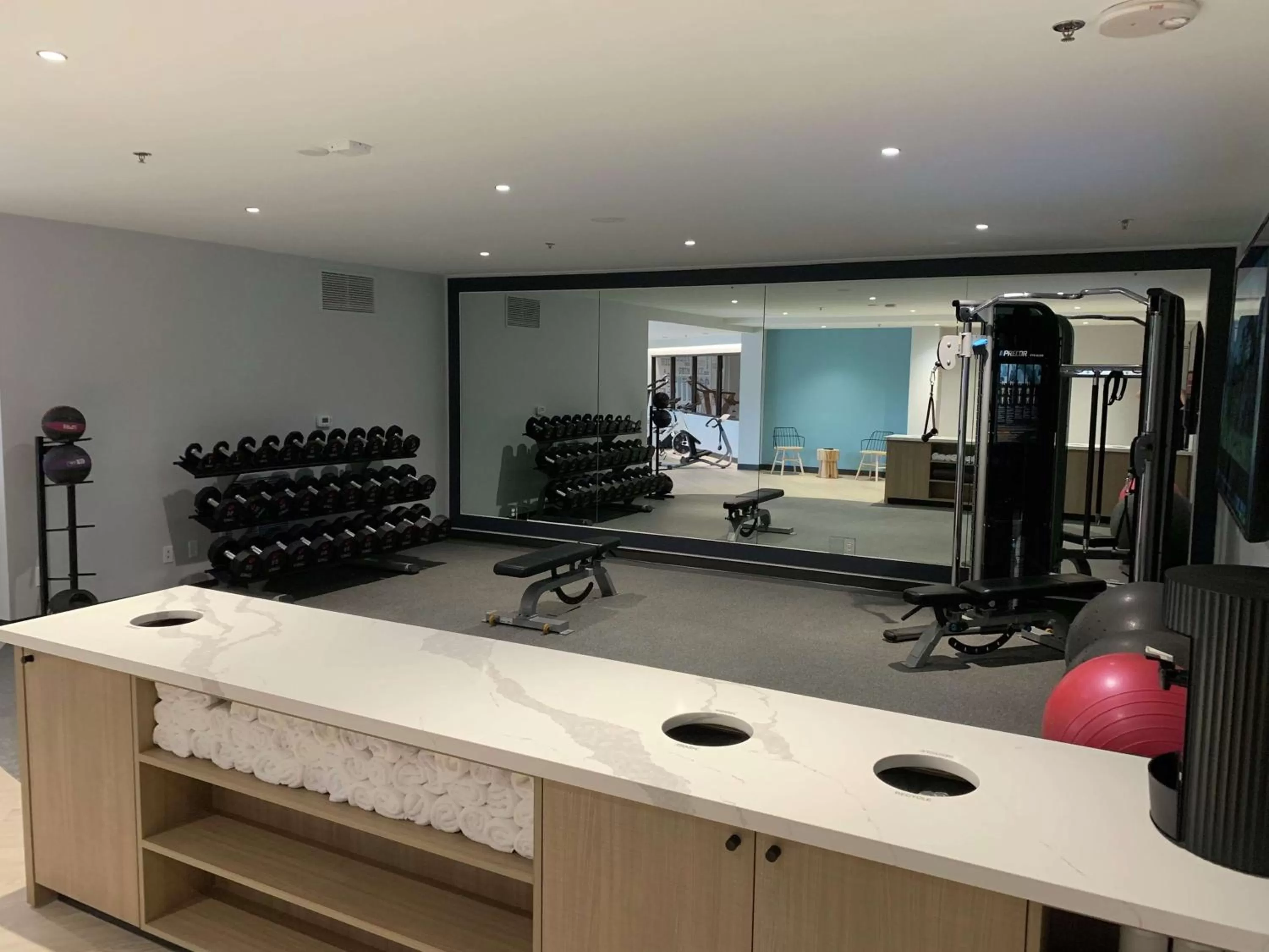 Fitness centre/facilities in DoubleTree by Hilton Tampa Rocky Point Waterfront