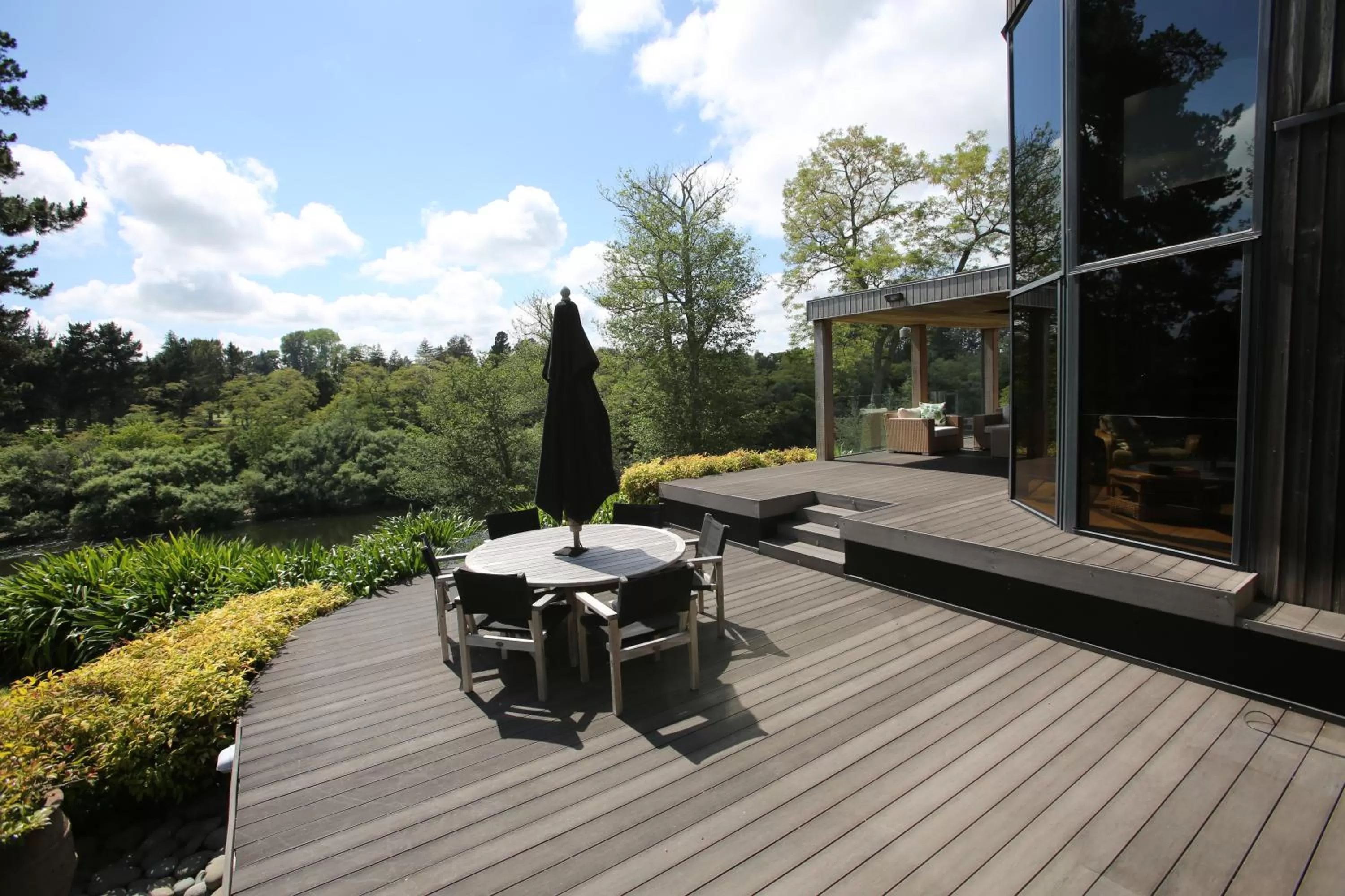 Patio in On The River