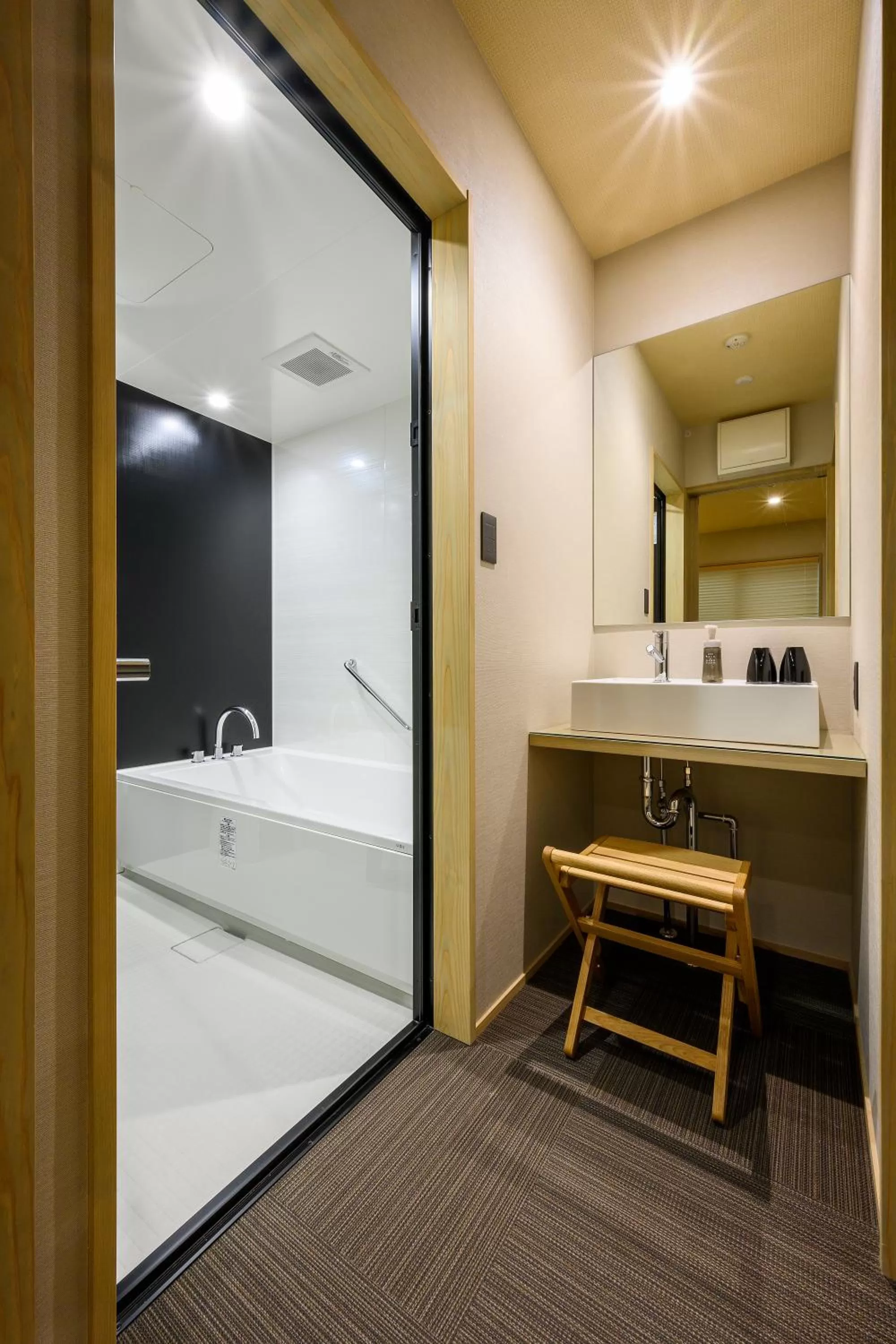 Bathroom in HOTEL WOOD TAKAYAMA