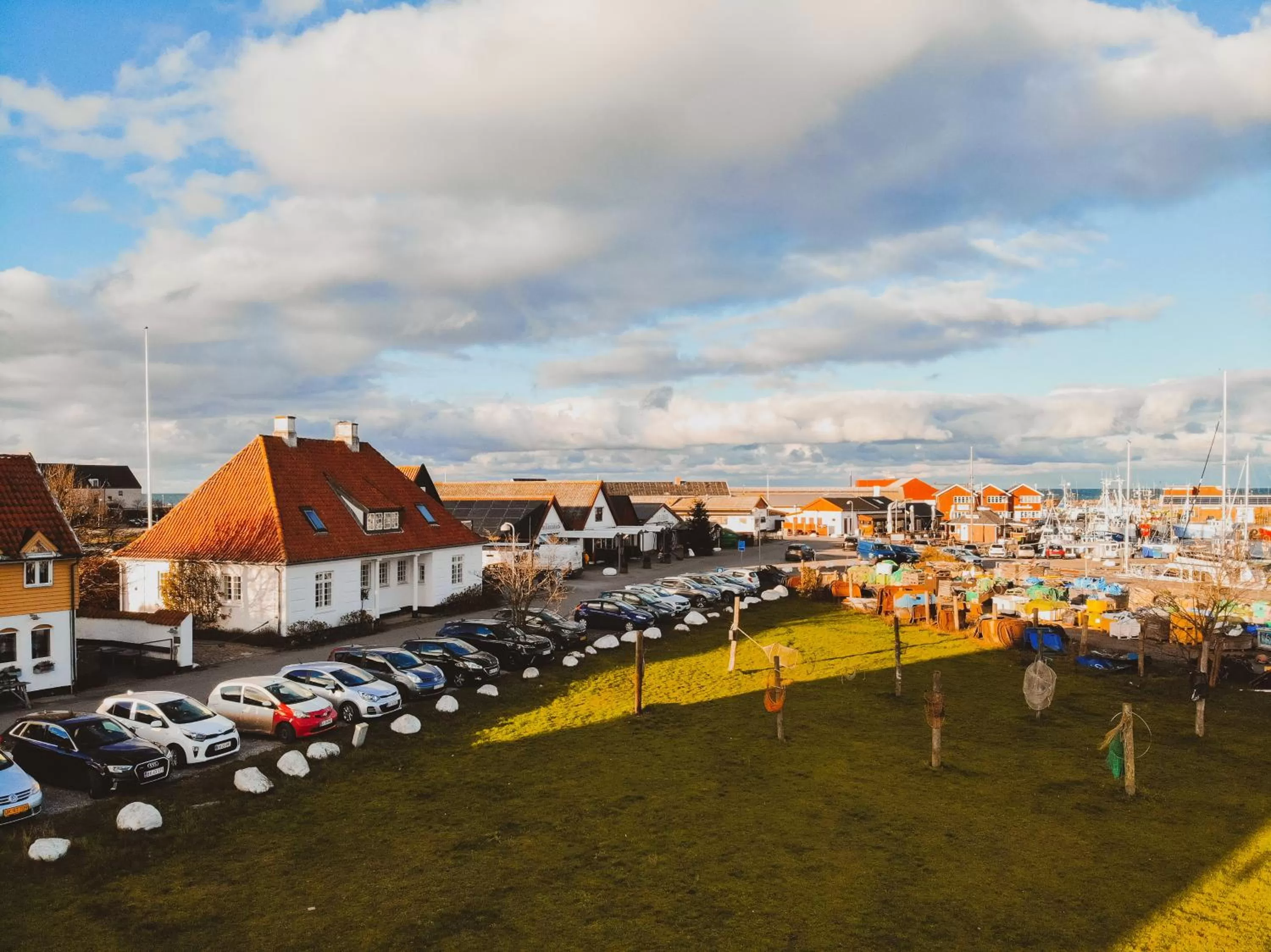 Natural landscape, Property Building in Kysthusene Gilleleje