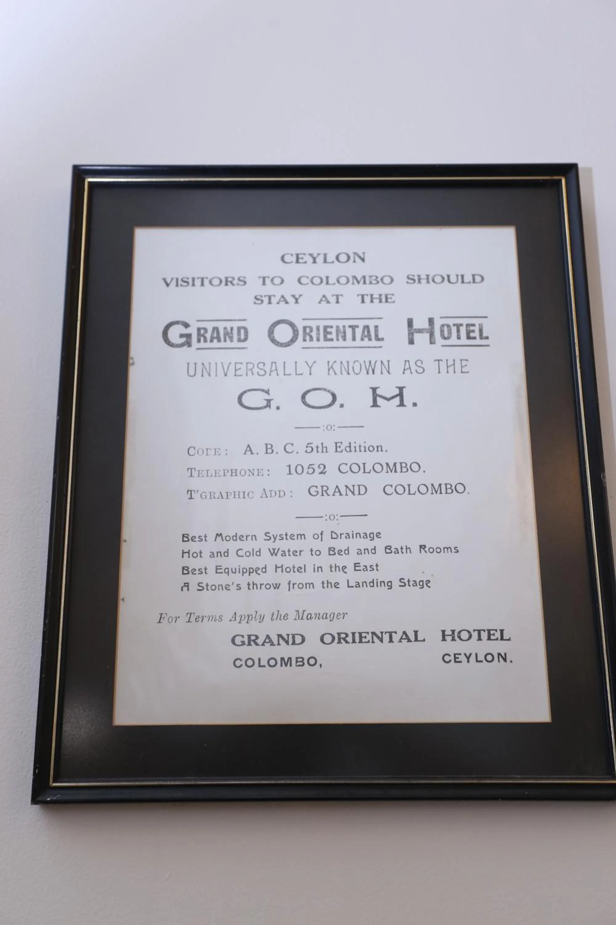 Property building in Grand Oriental Hotel