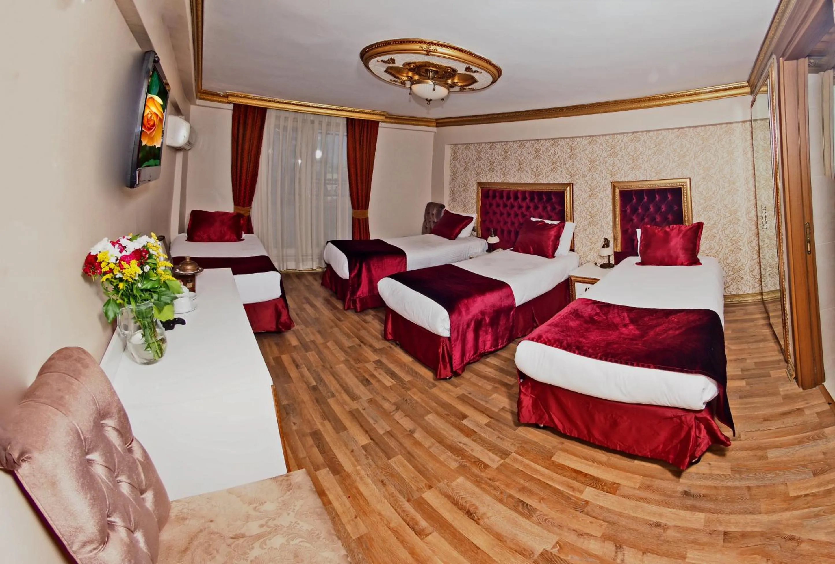 Bed in Marmara Deluxe Hotel