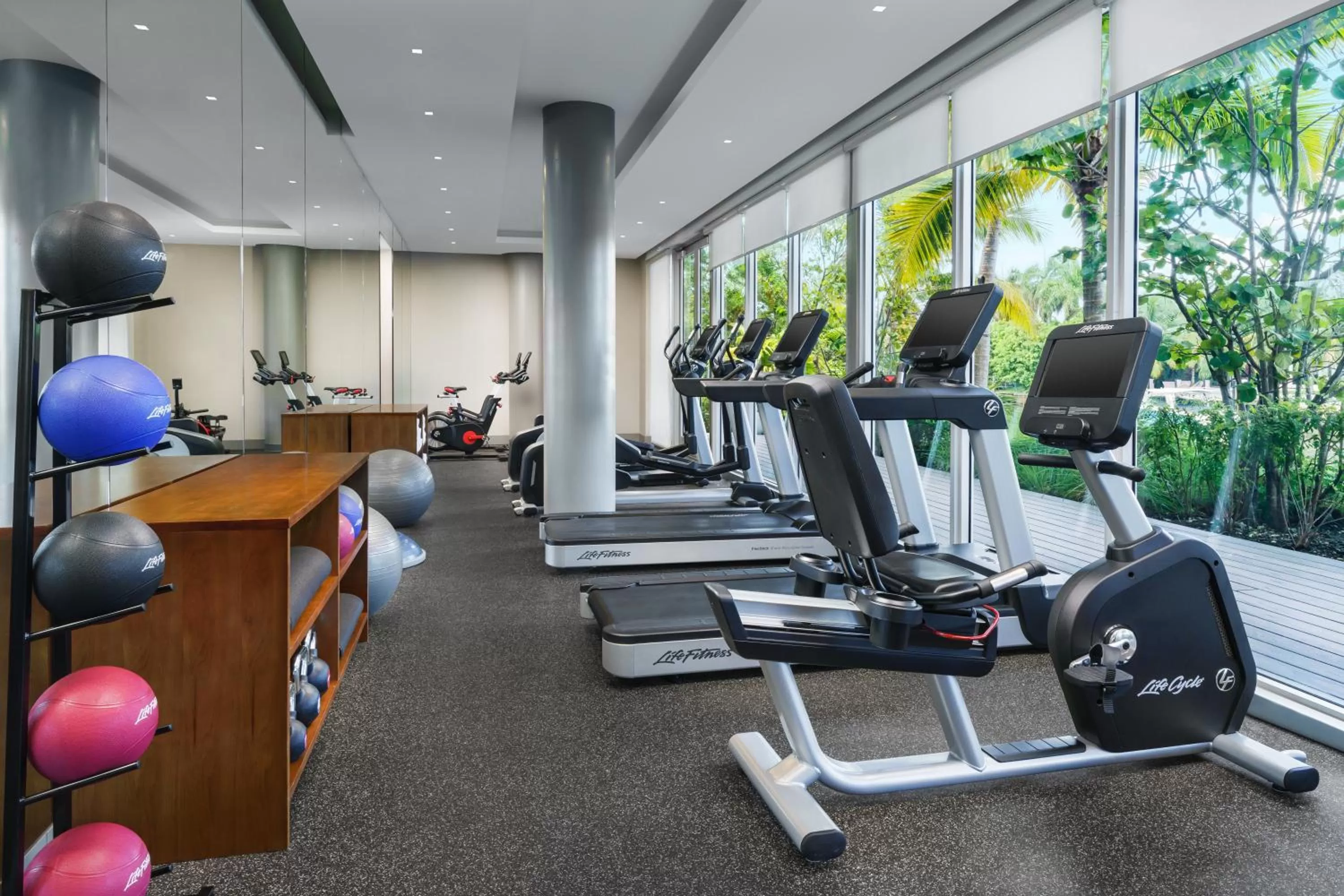 Fitness centre/facilities in The Altair Bay Harbor Hotel