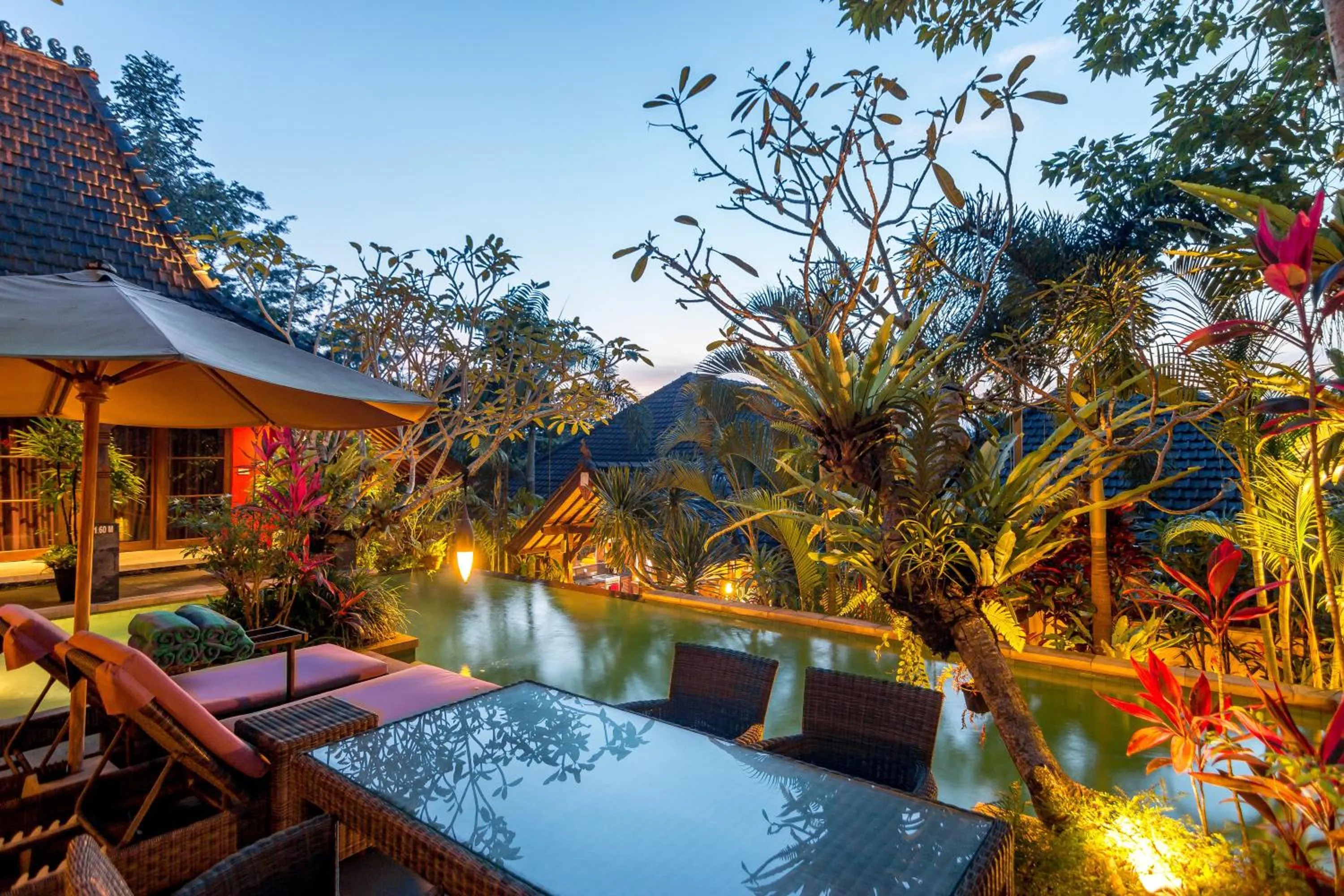 Swimming pool in Bidadari Private Villas & Retreat