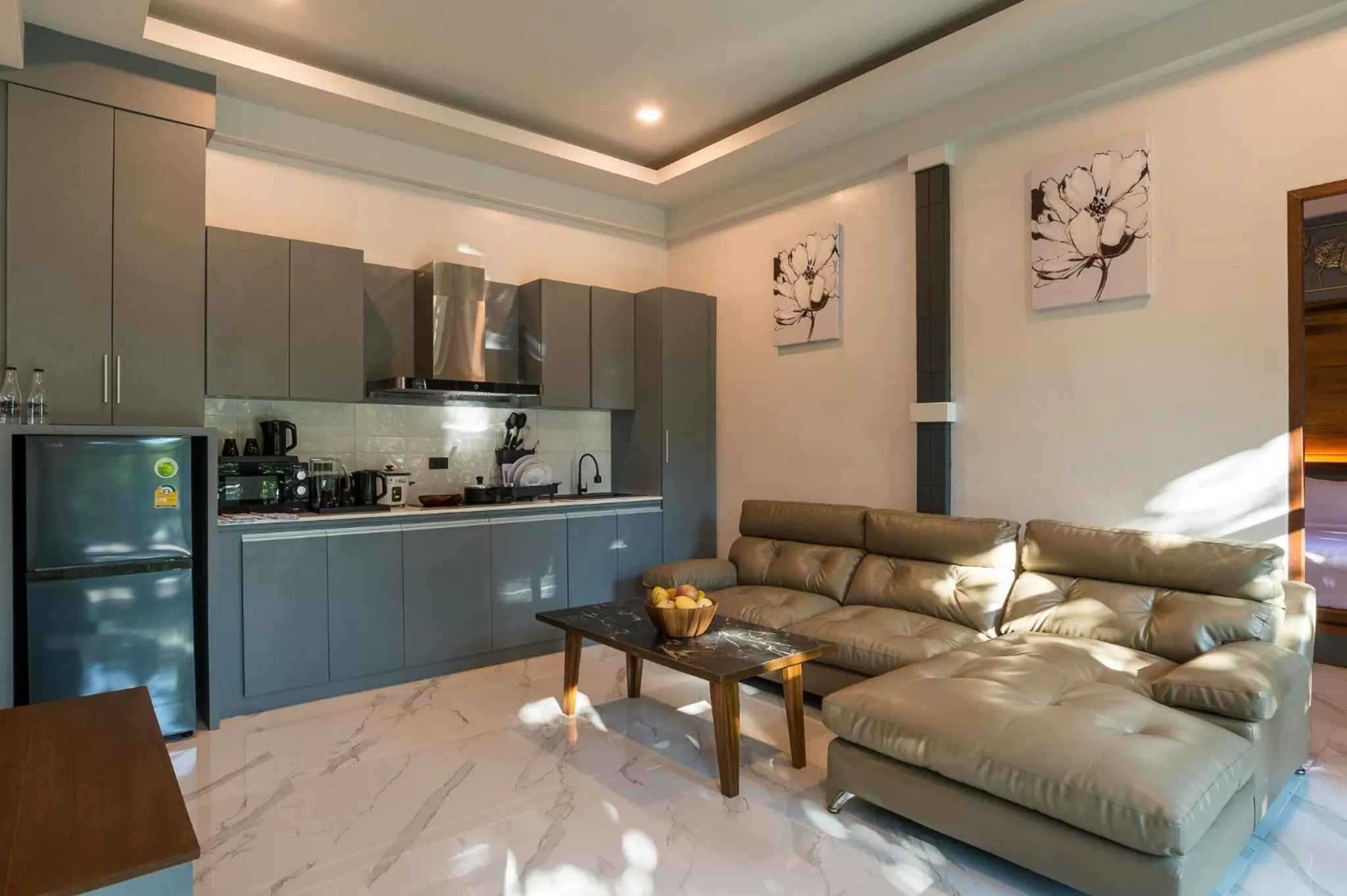 Kitchen or kitchenette in Loy Chalet