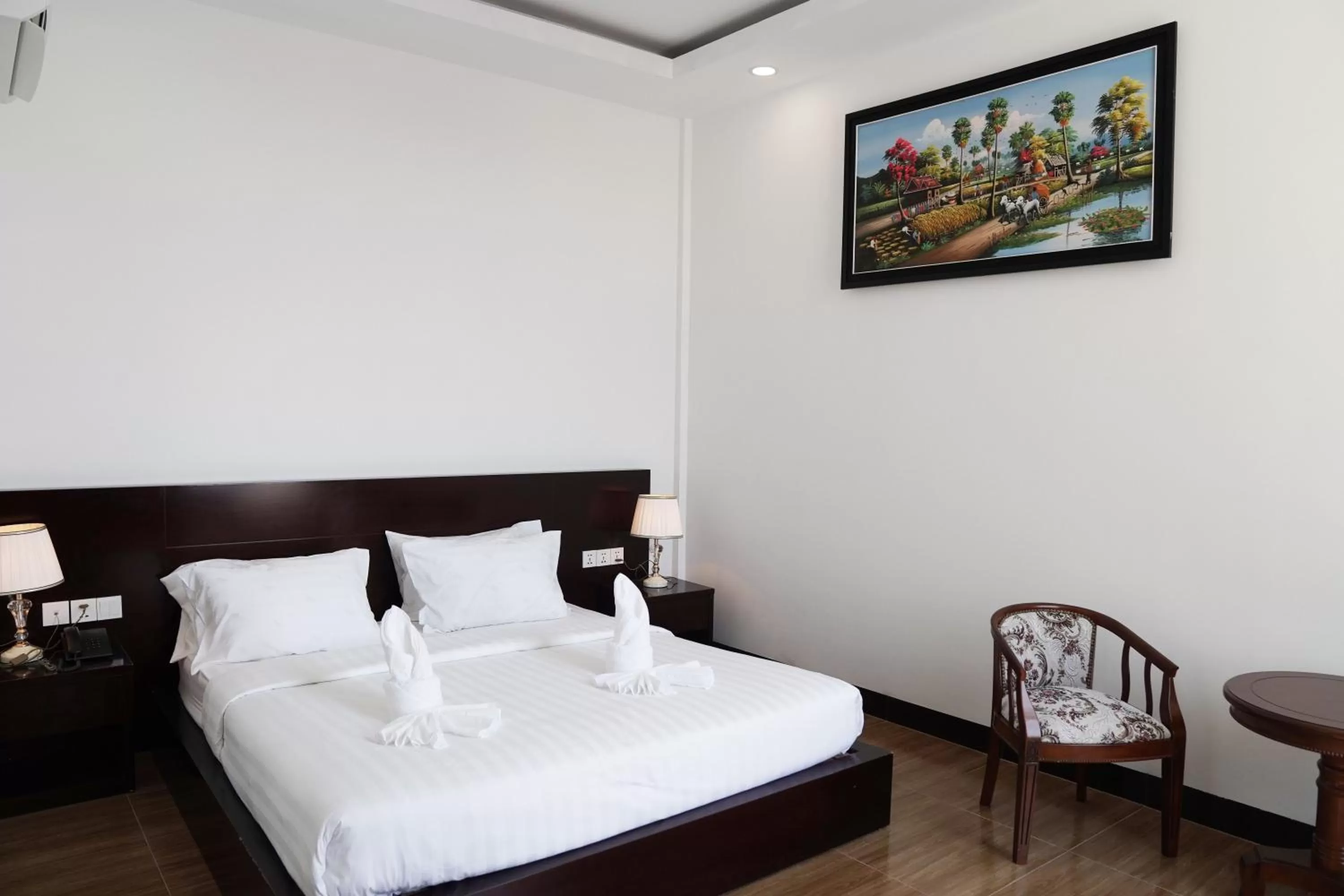 Bedroom, Bed in Apple Hotel Three - Phnom Penh