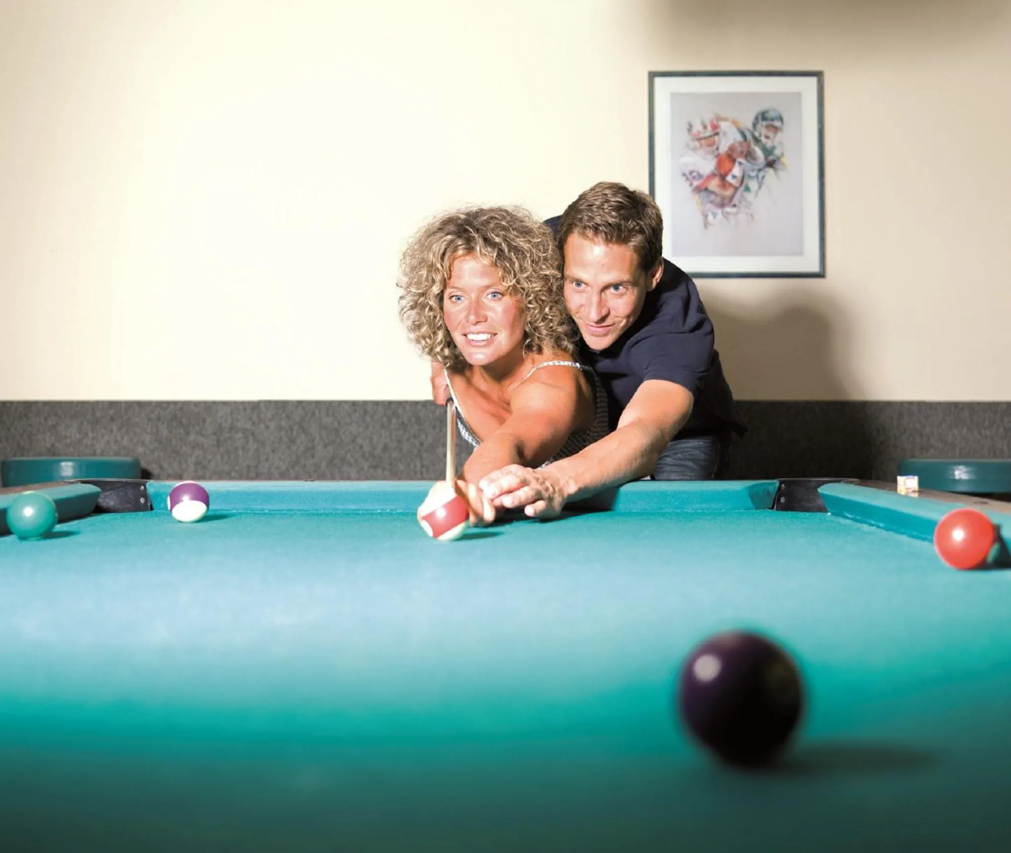 Billiard in Alpenpark Resort Superior