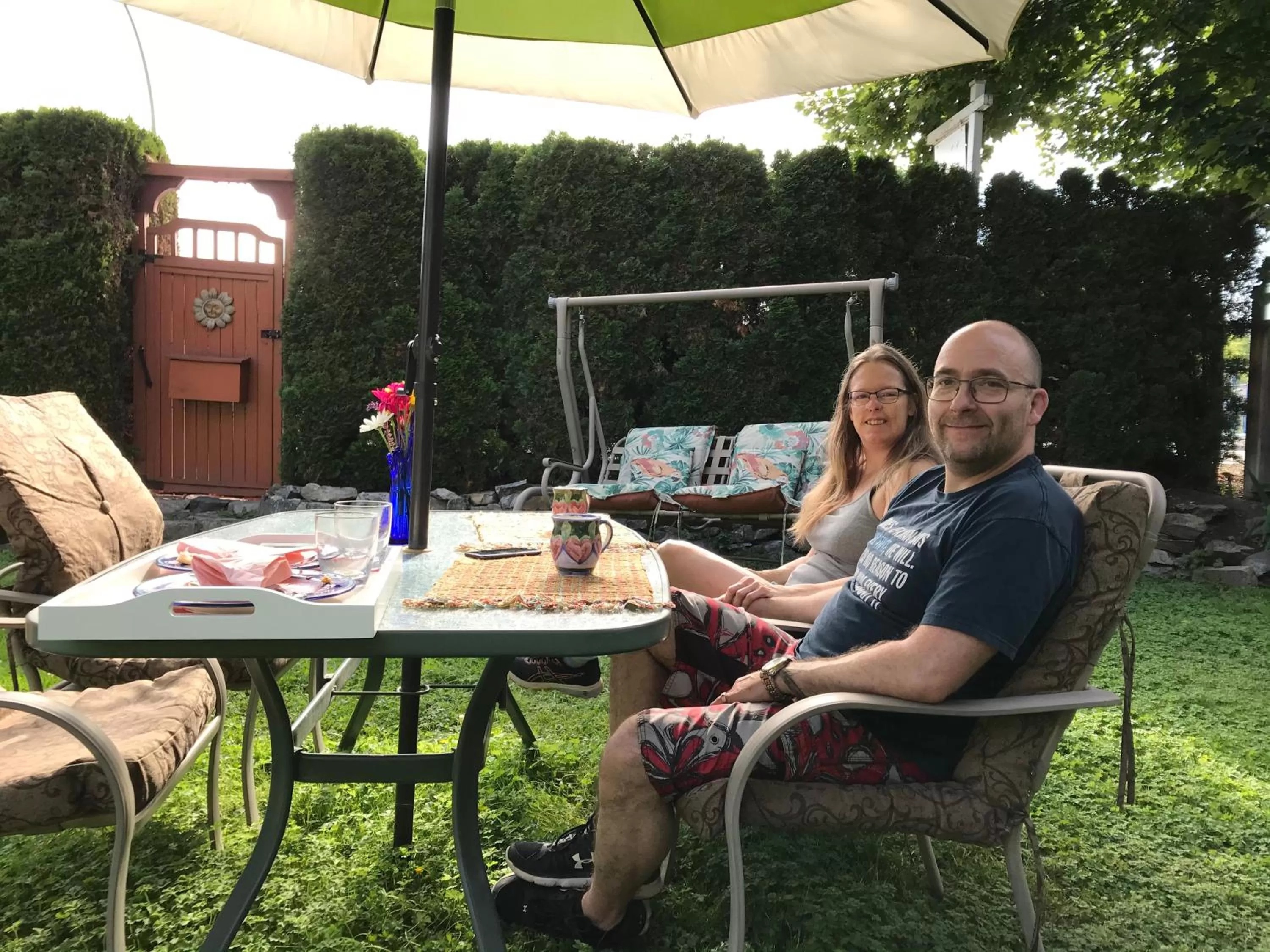 Patio in Stirling House