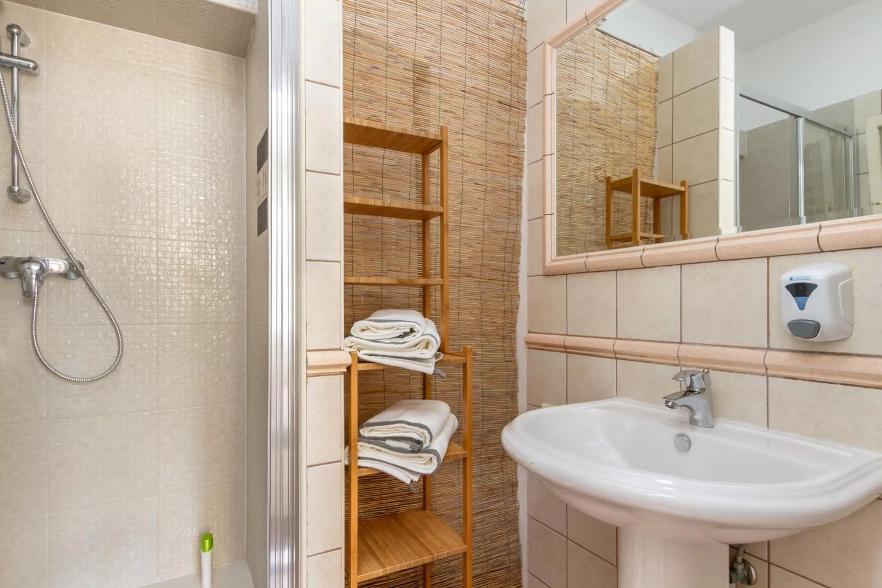 Bathroom in Apartments Aspalathos