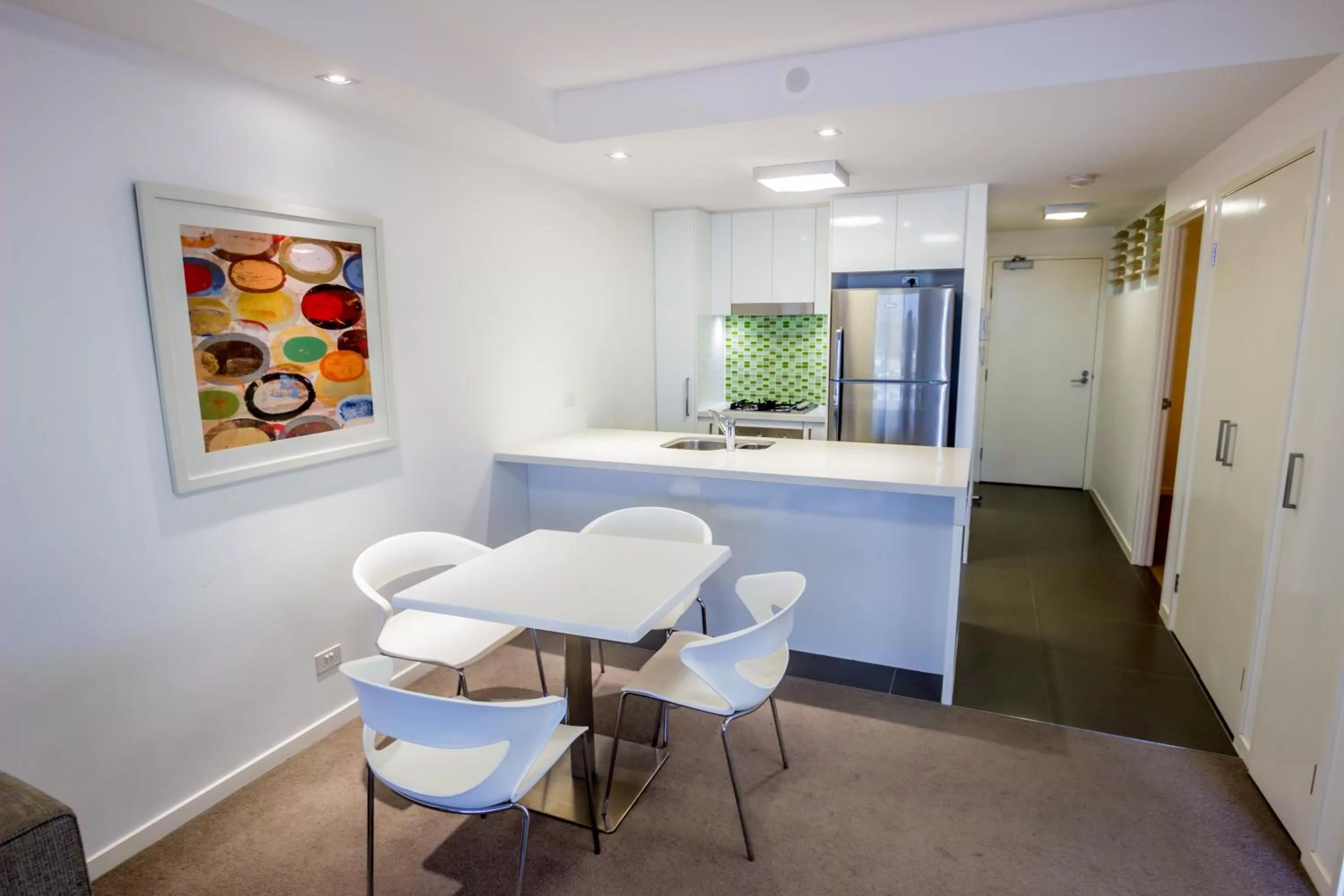 Kitchen or kitchenette in Eastwood Apartments