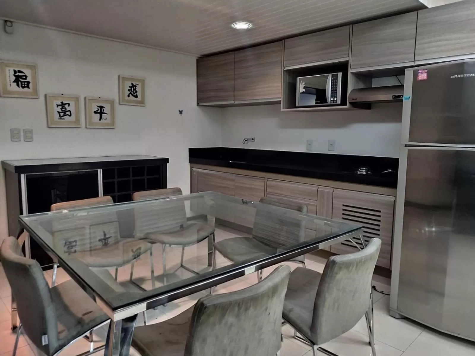 Dining area in Posseidon Hotel