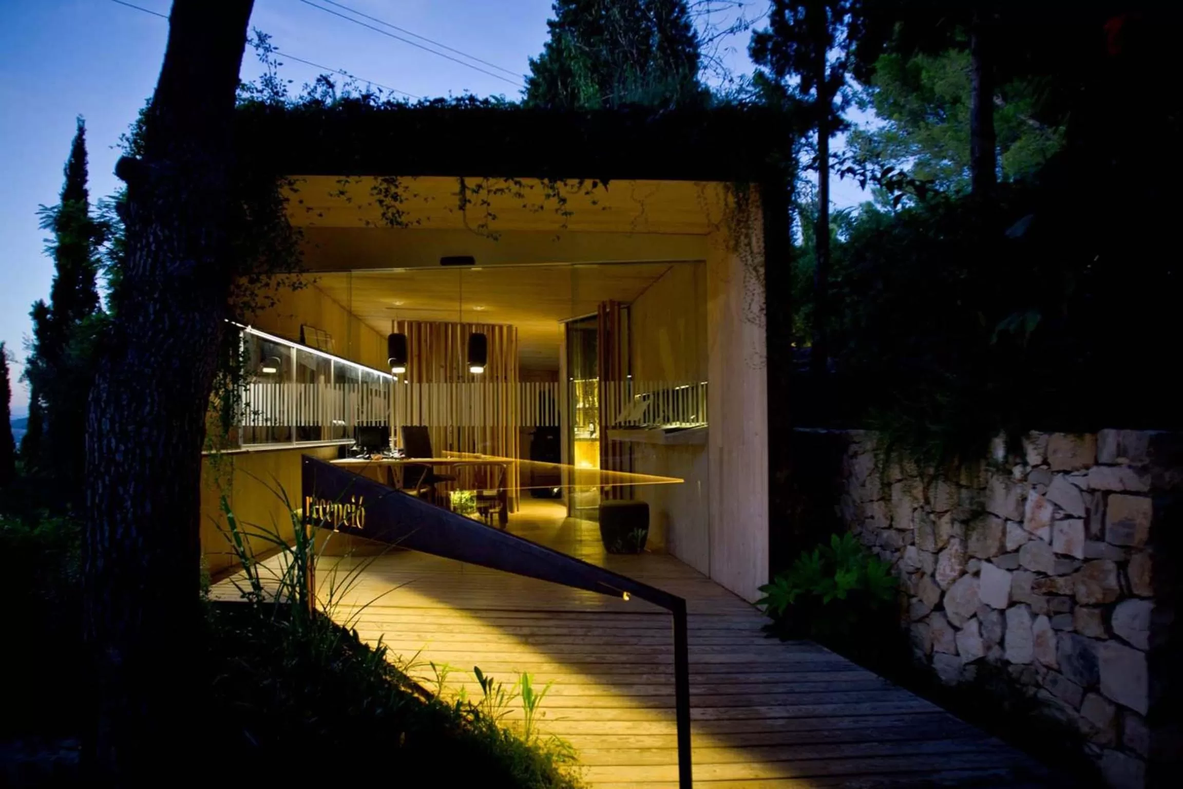 Lobby or reception in Mont-Sant