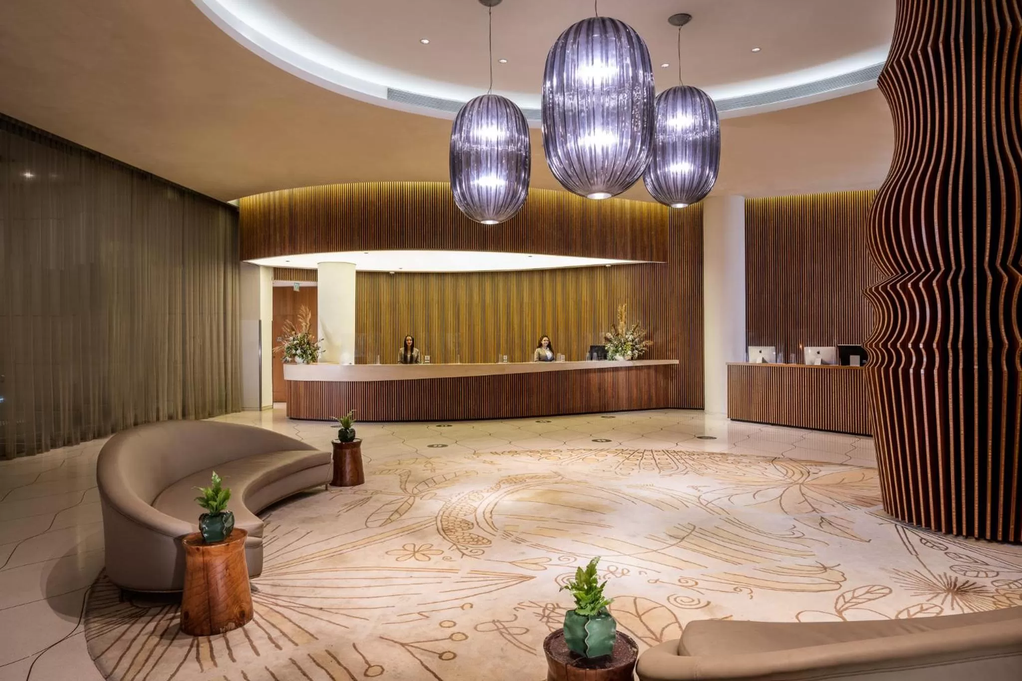 Lobby or reception in Vert Lagoon Netanya By AFI Hotels