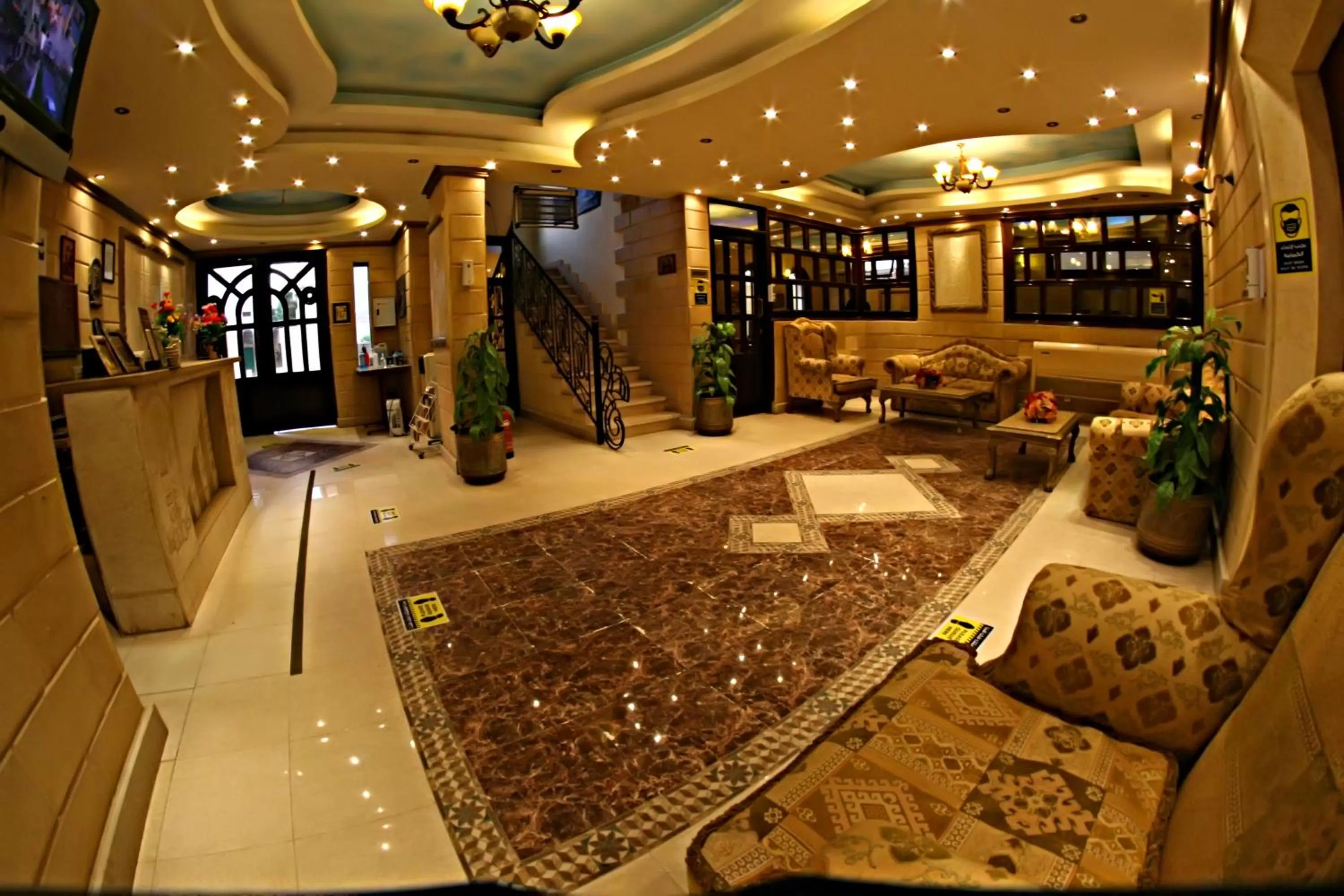 Lobby or reception in Luxor Hotel Hurghada