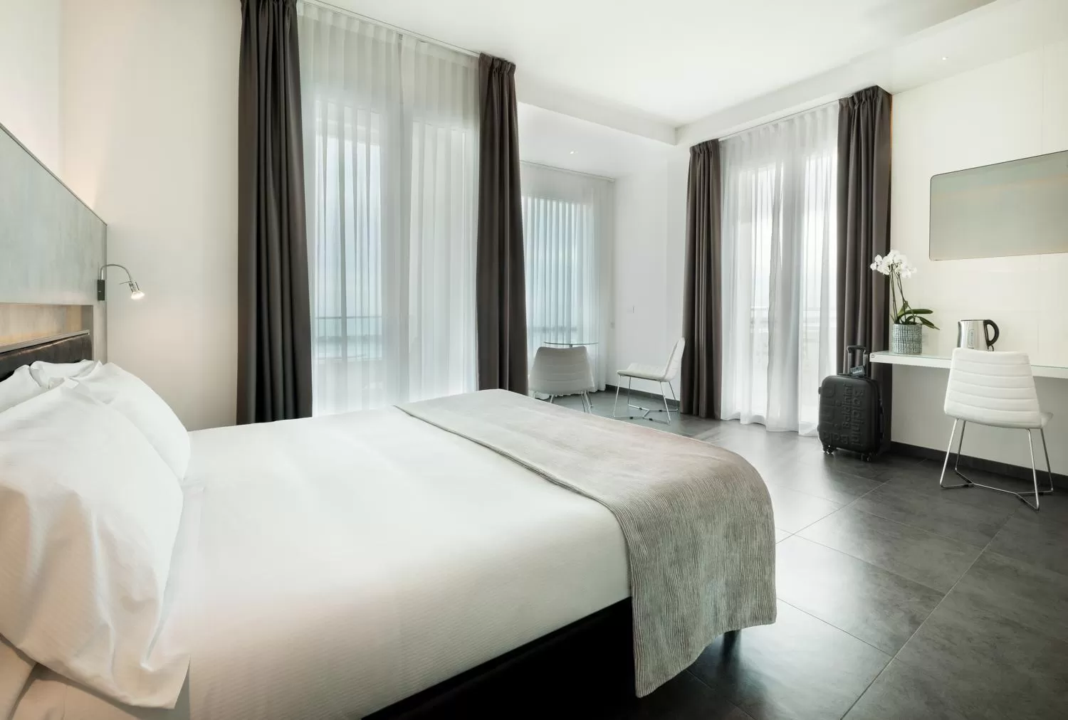 Bedroom, Bed in Baldinini Hotel