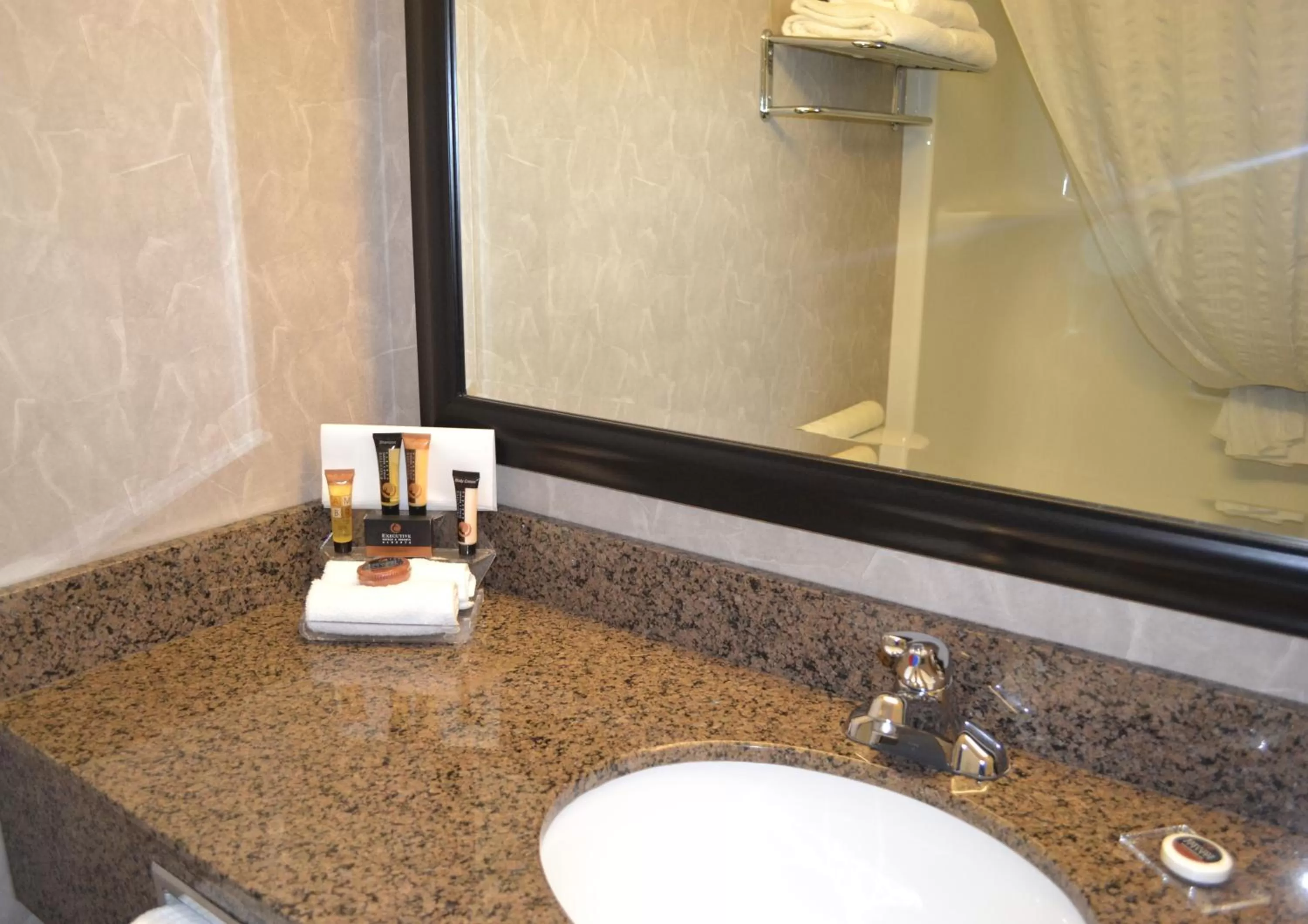 Bathroom in Royal Hotel West Edmonton, Trademark Collection by Wyndham