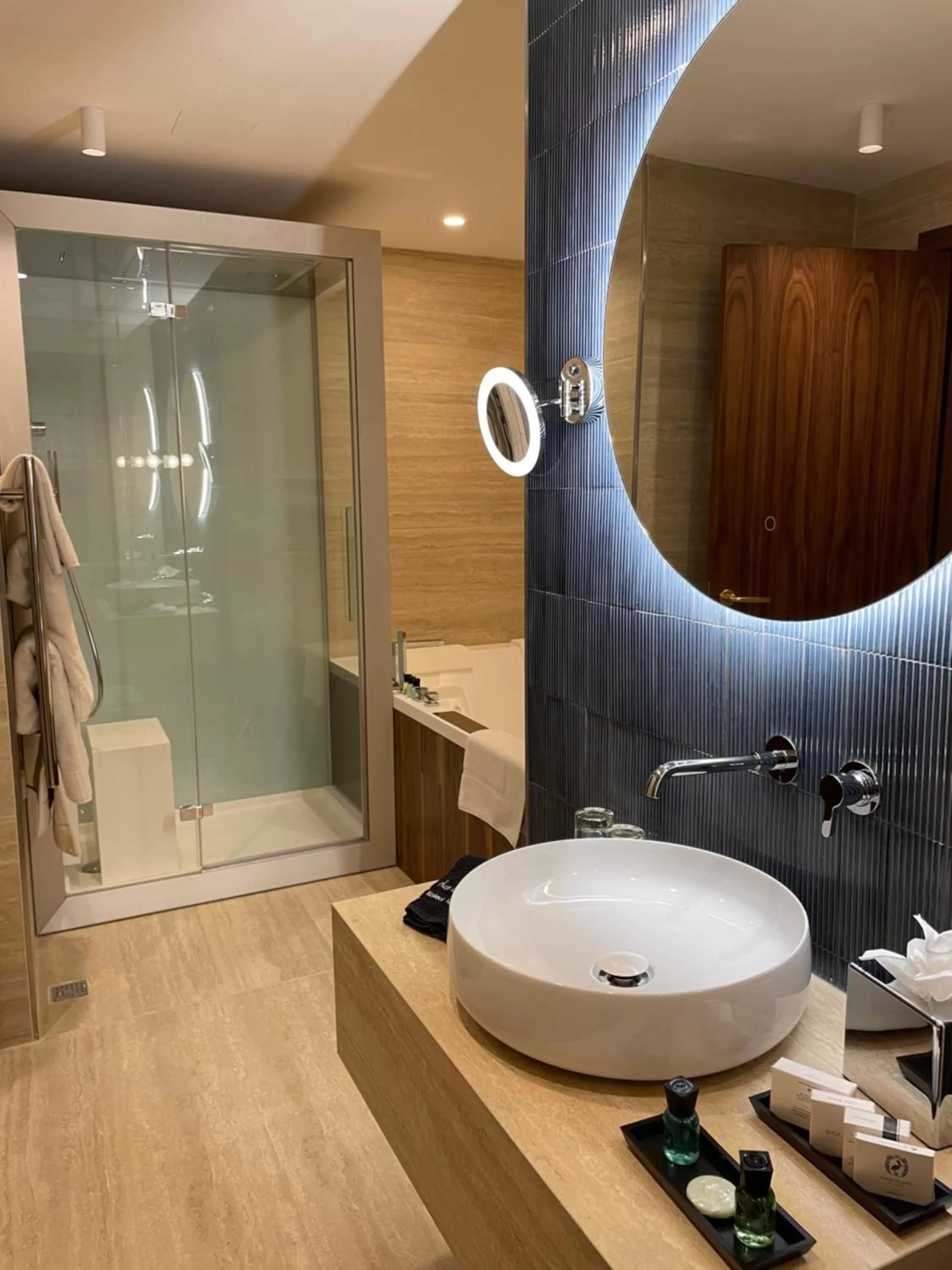 Shower in The Duke Boutique Hotel