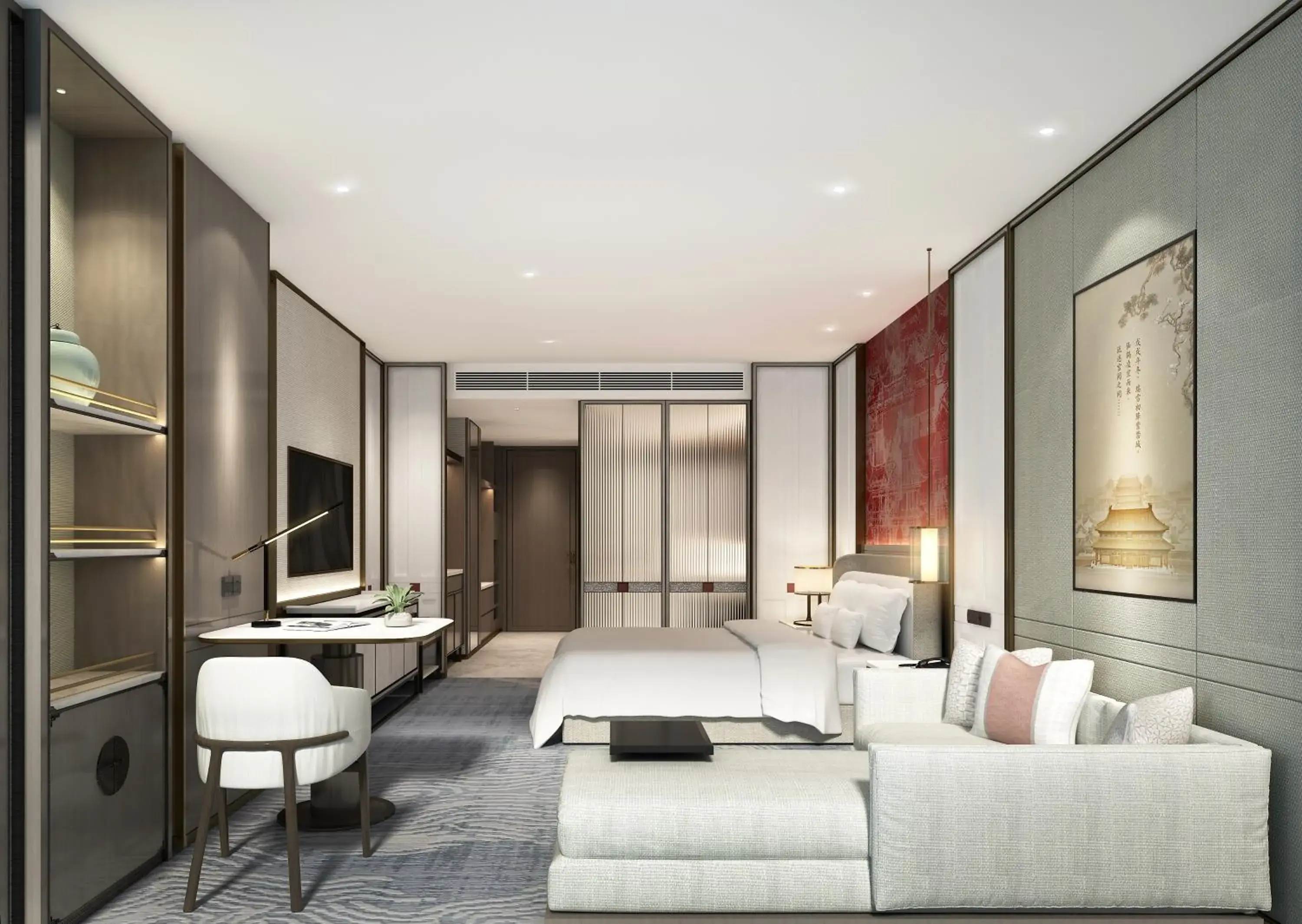 Queen Room - single occupancy in Grand Metropark Yuantong Hotel Beijing Queen Room - single occupancy in Grand Metropark Yuantong Hotel Beijing