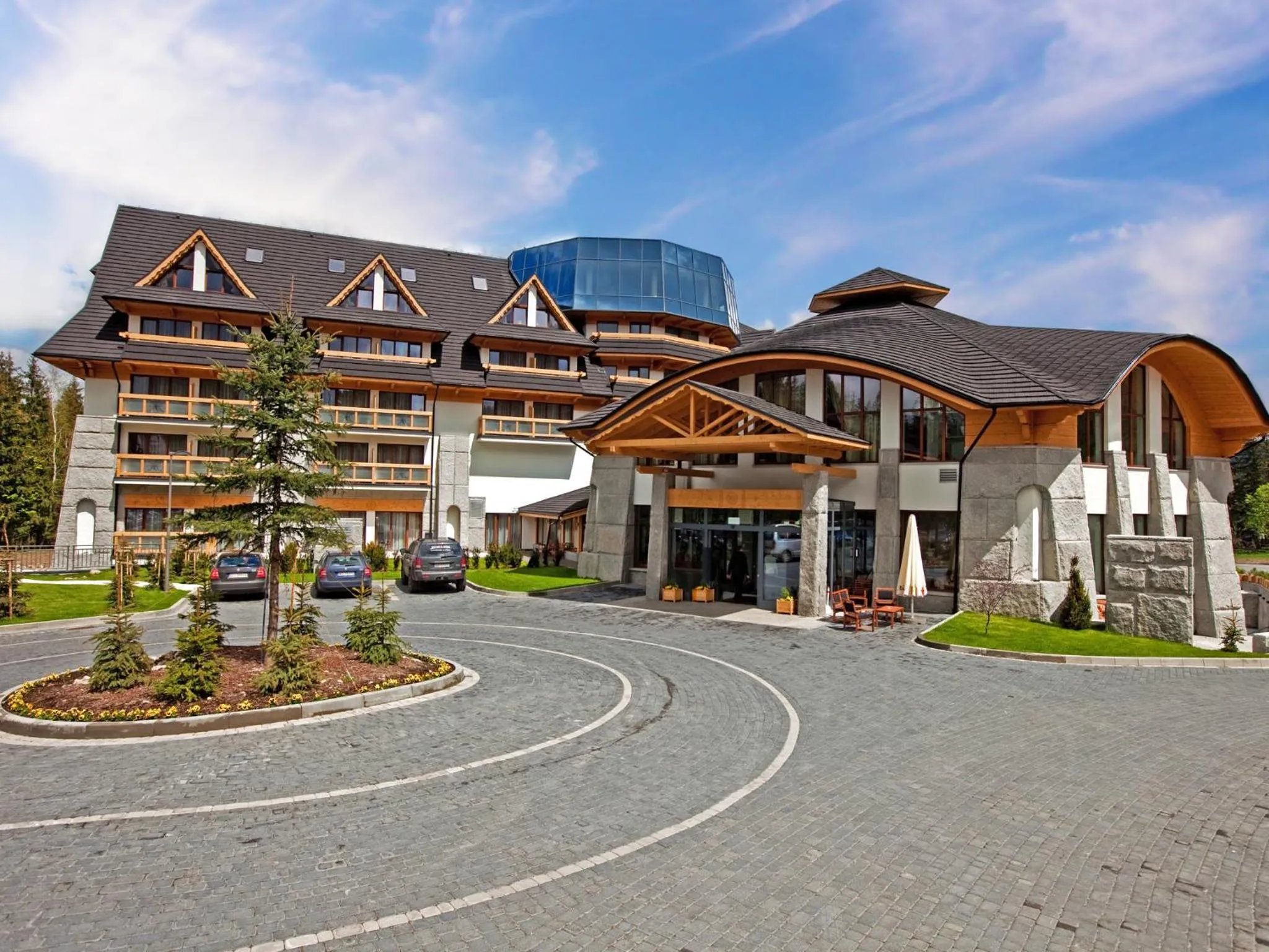 Facade/entrance in Grand Nosalowy Dwór