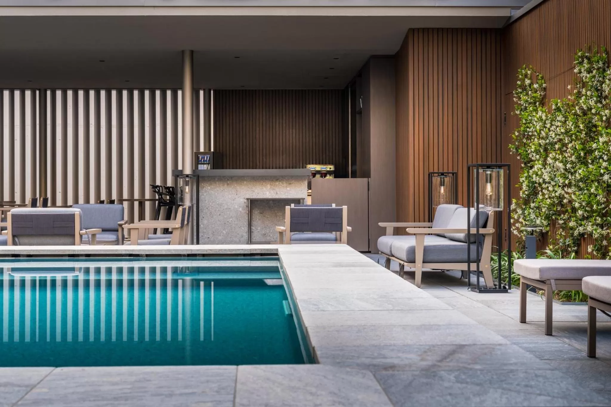 Swimming pool in Crowne Plaza Milan City by IHG