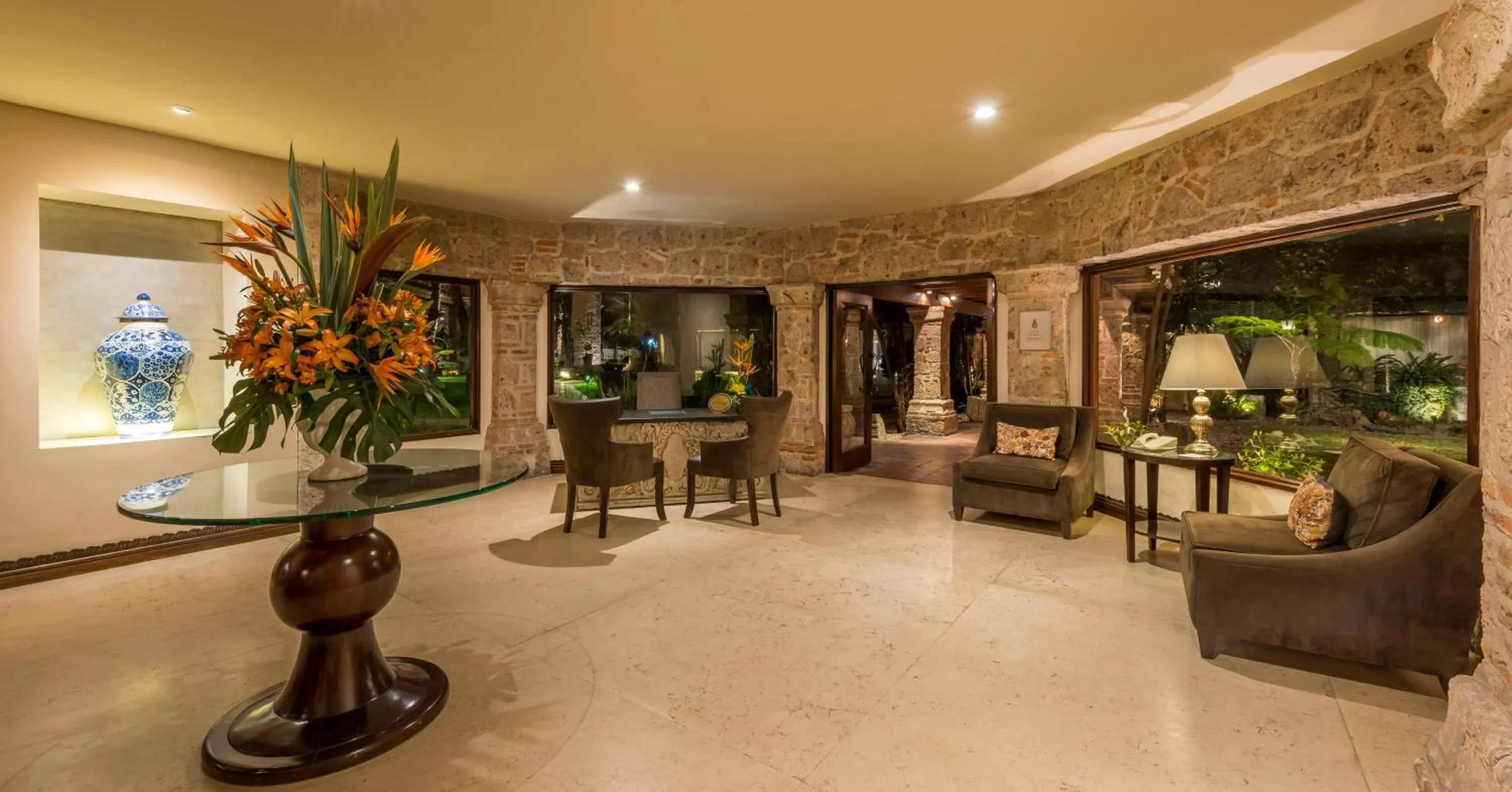 Lobby or reception in Quinta Real Guadalajara