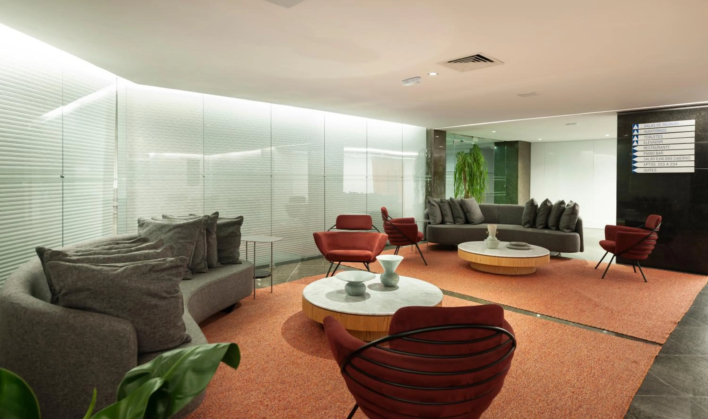 Living room in Hotel Senac Ilha do Boi