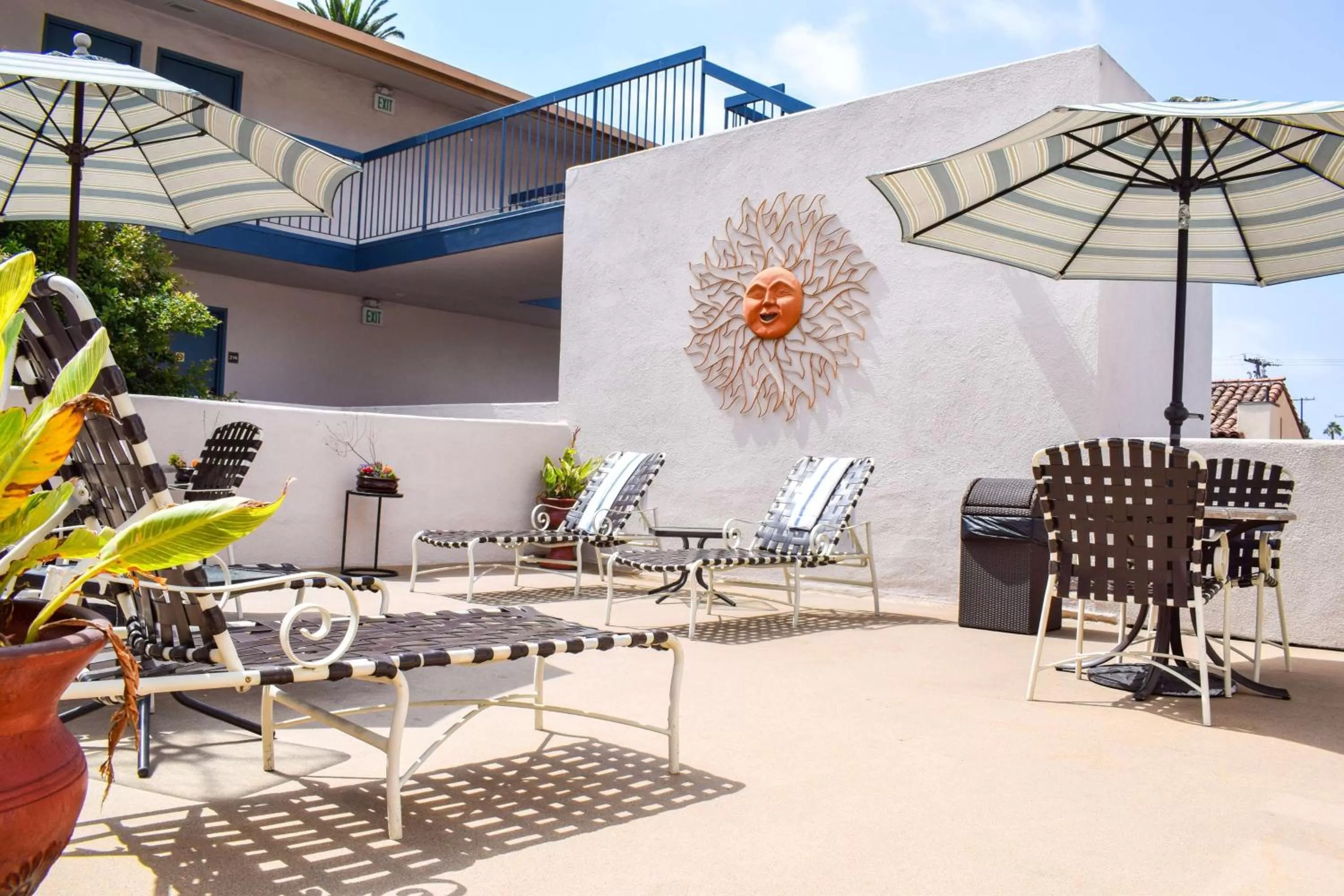 On site in Beachside Inn