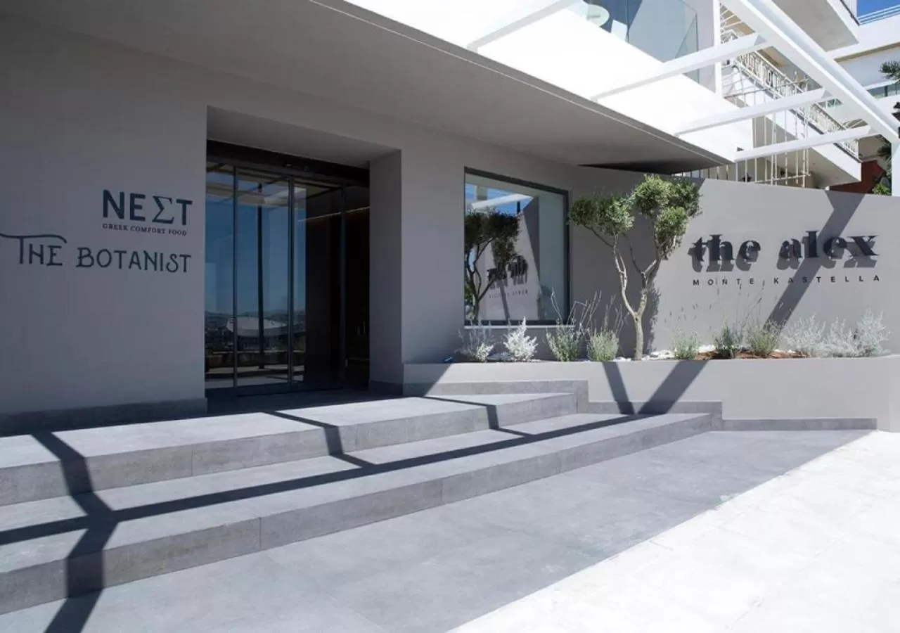 Facade/entrance in The Alex Monte Kastella, Santikos Collection