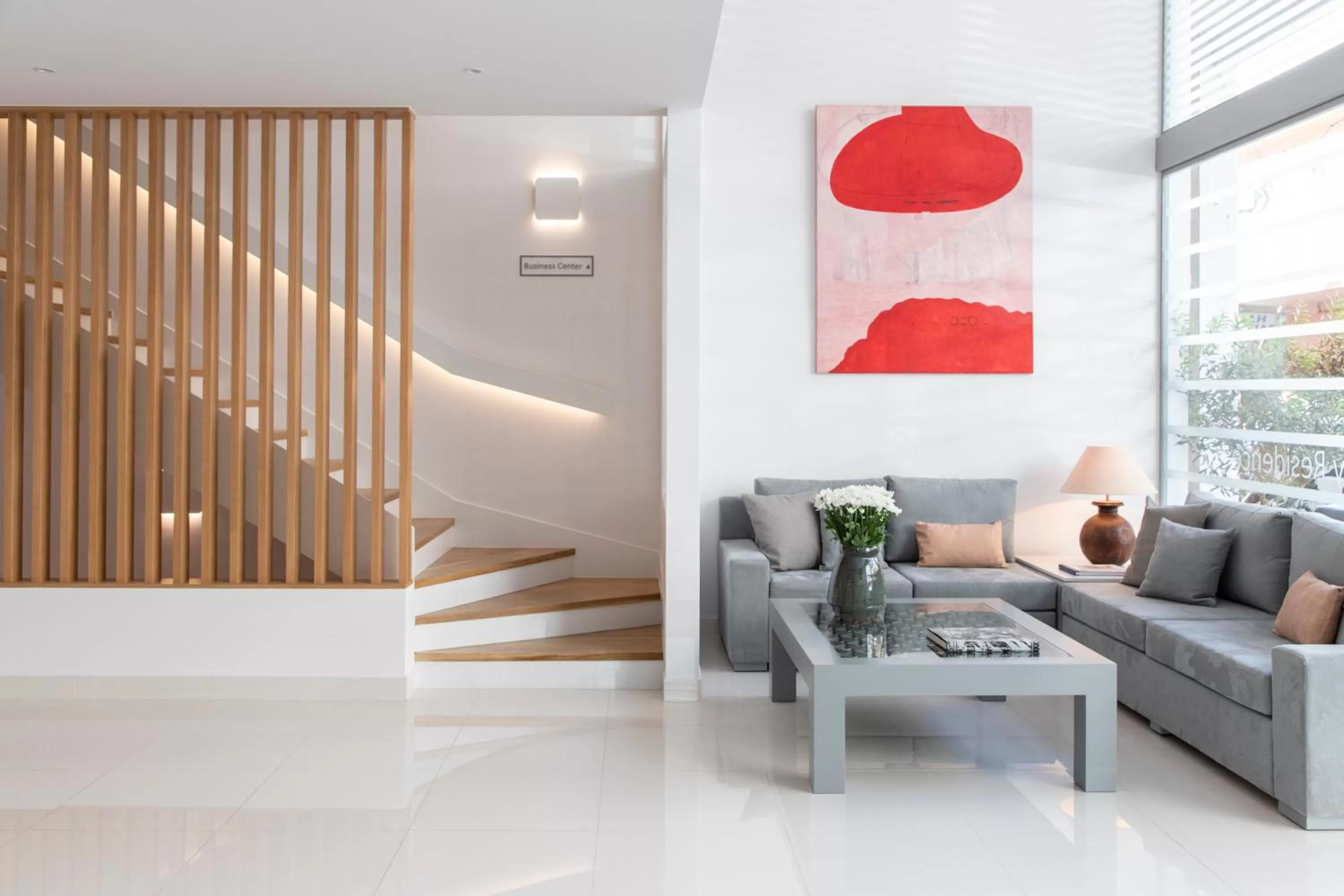 Lobby or reception in Gallery Suites & Residences Piraeus