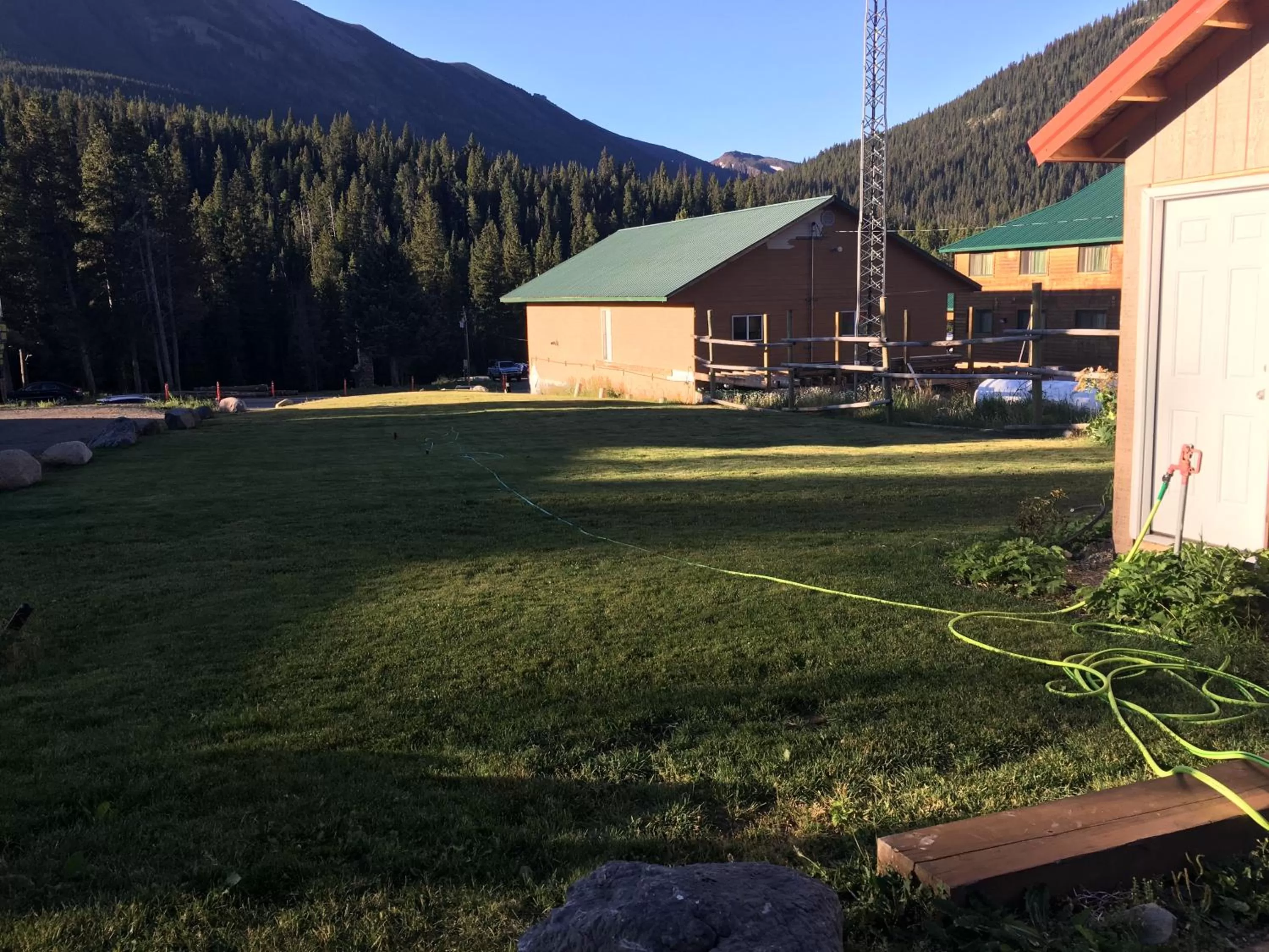 Mountain view in Antlers Lodge