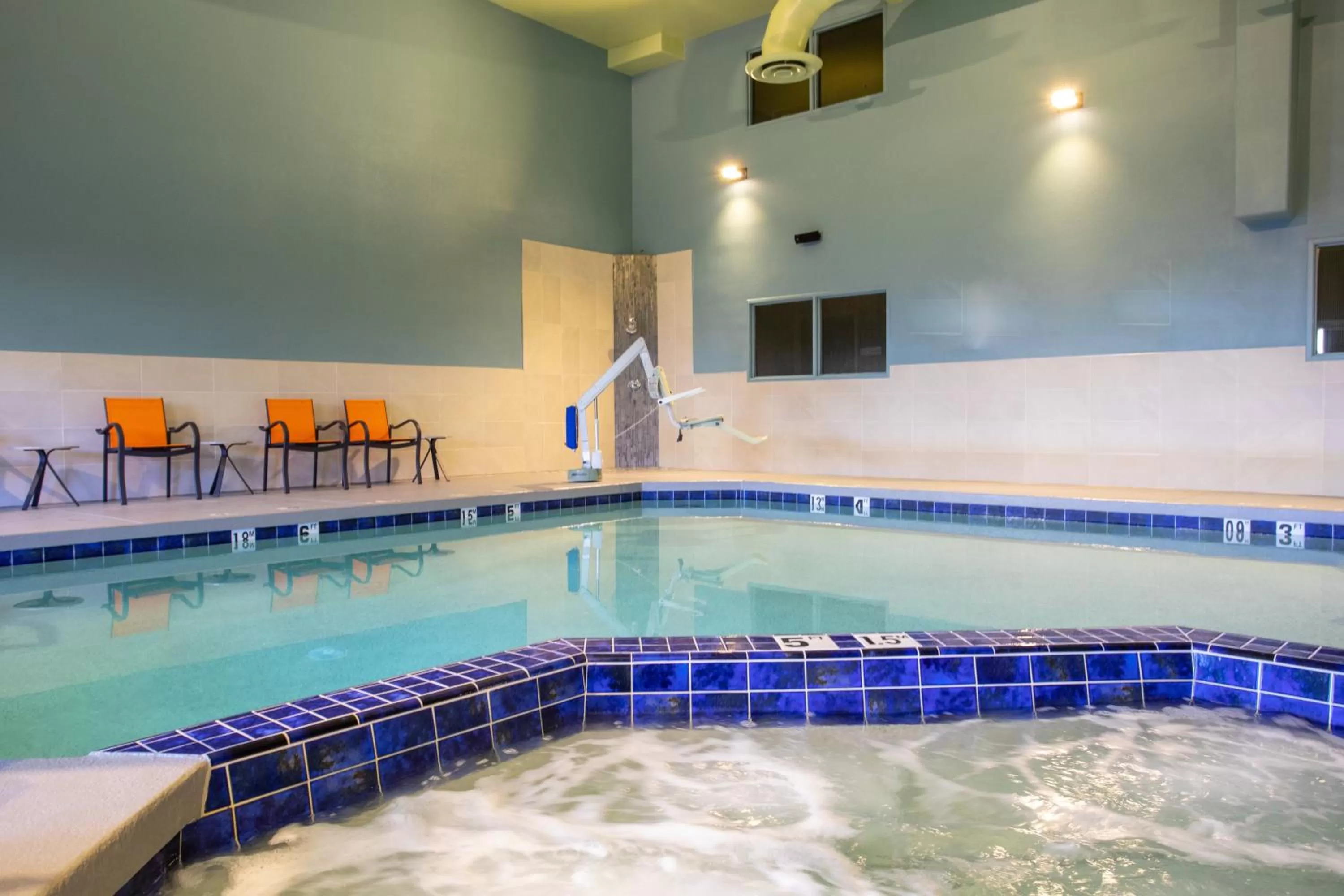 Swimming pool in Holiday Inn Express Prescott by IHG
