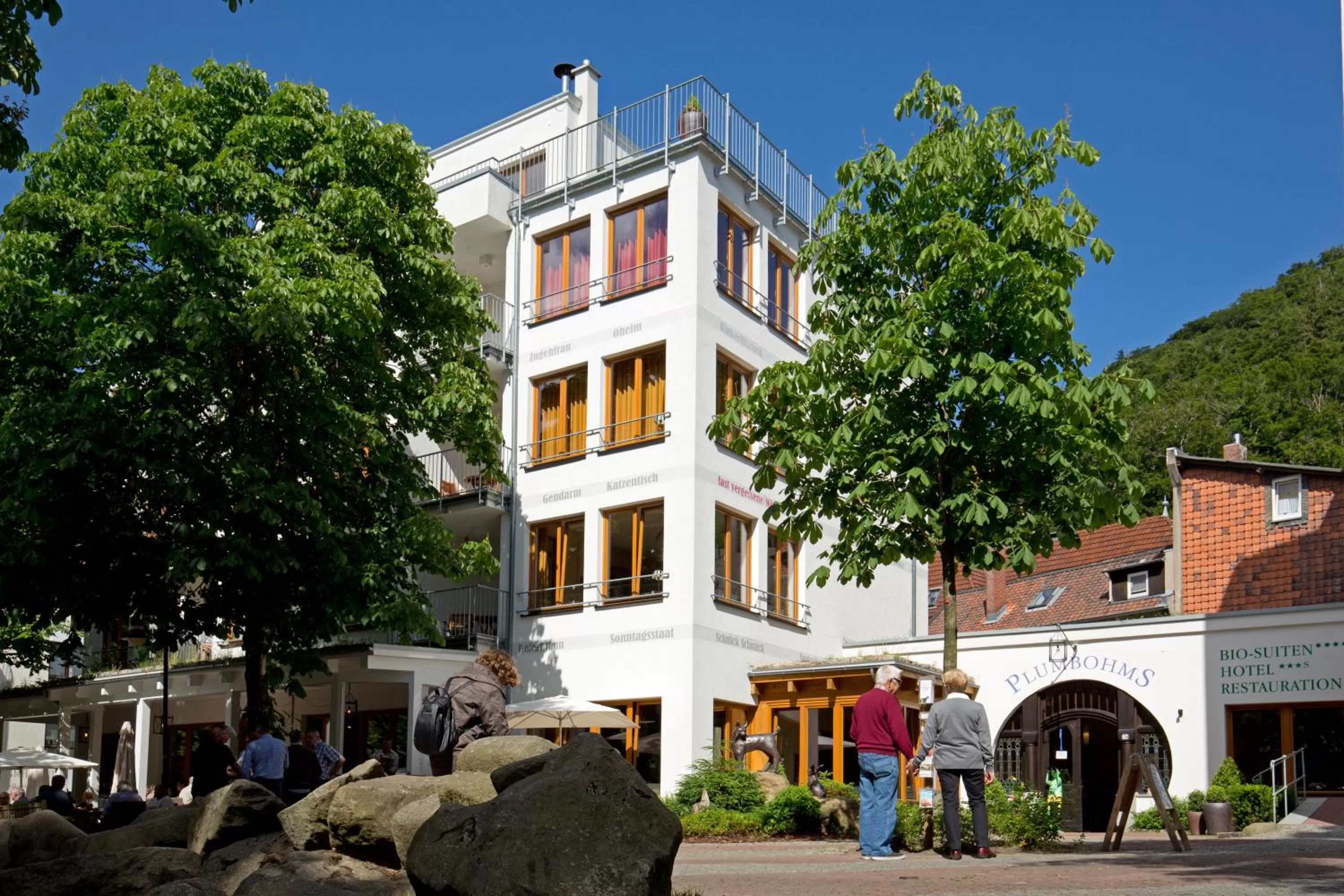 Facade/entrance in Plumbohms ECHT-HARZ-HOTEL