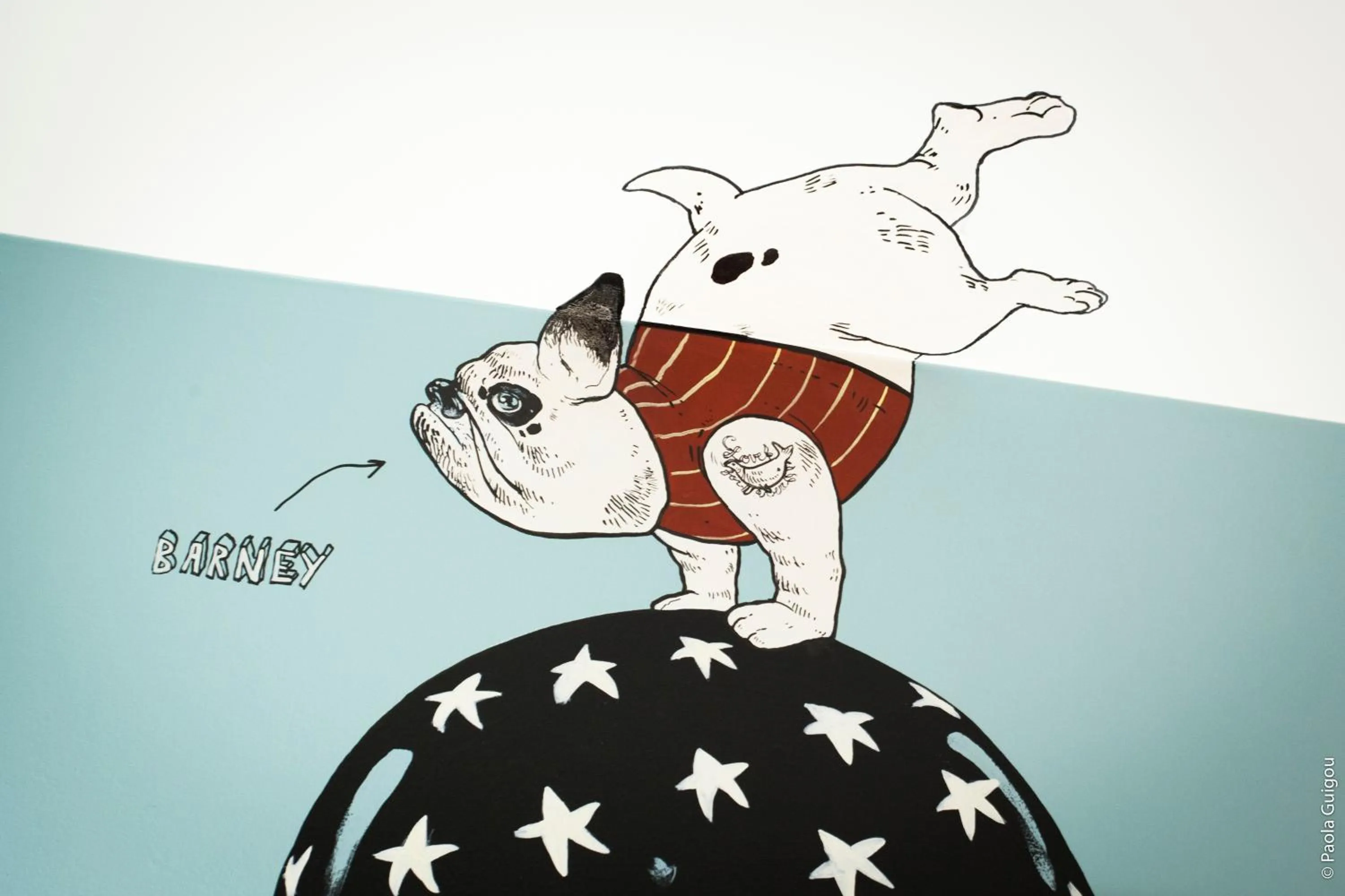 Decorative detail in Hôtel Graffalgar