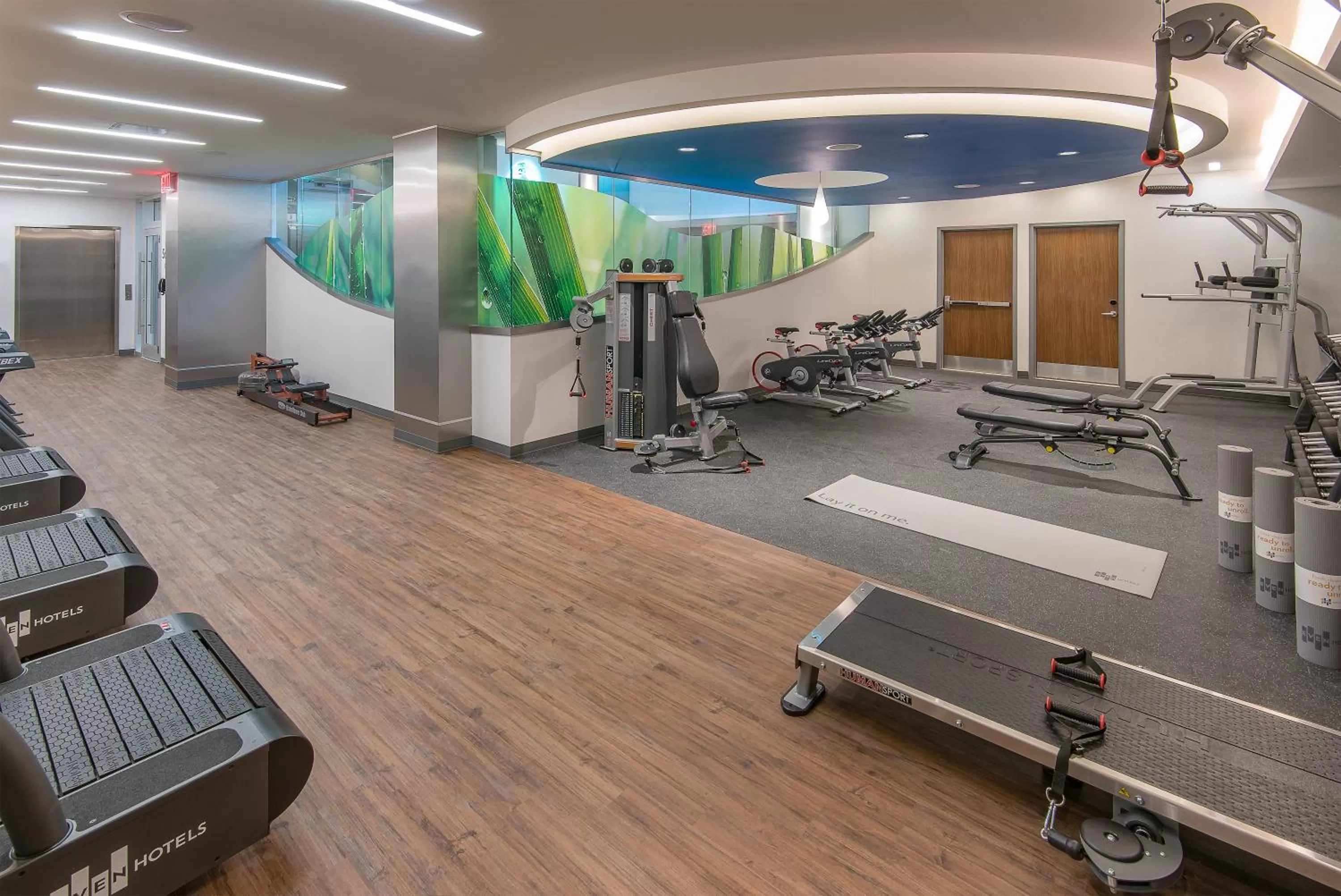 Fitness centre/facilities in EVEN Hotel New York - Times Square South by IHG