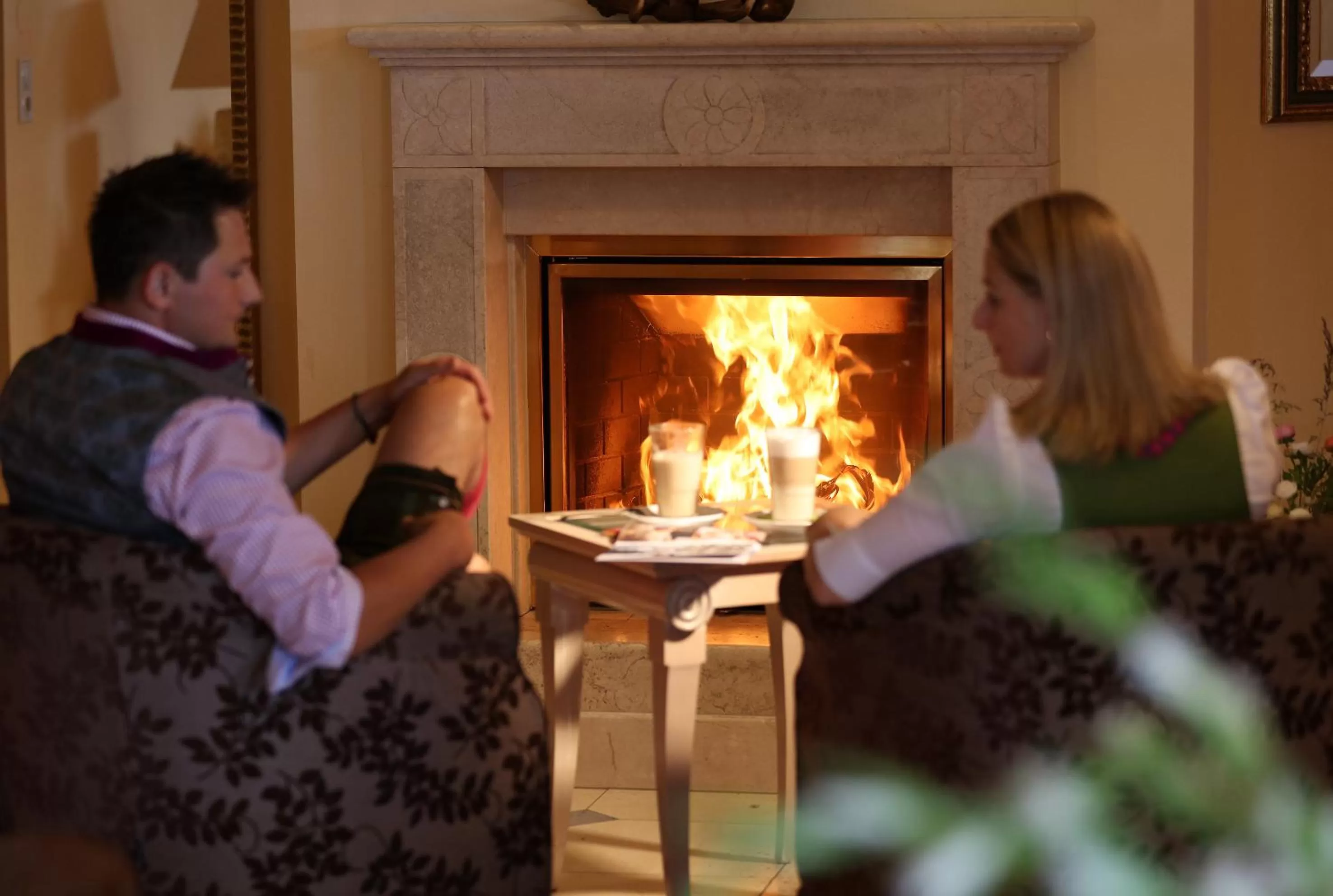 Lounge or bar in Hotel AlpenSchlössl