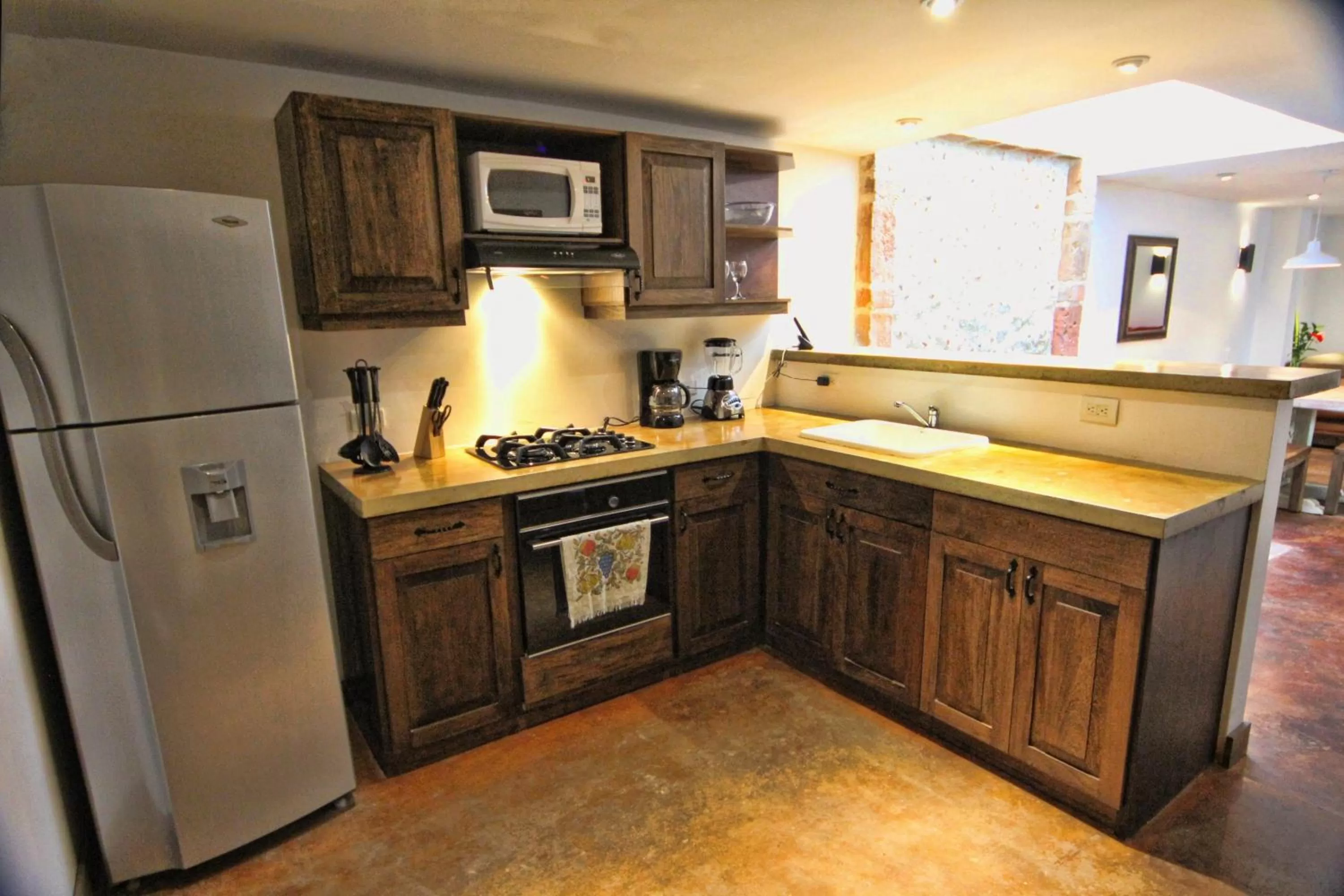 Kitchen or kitchenette in Casa Del Reloj
