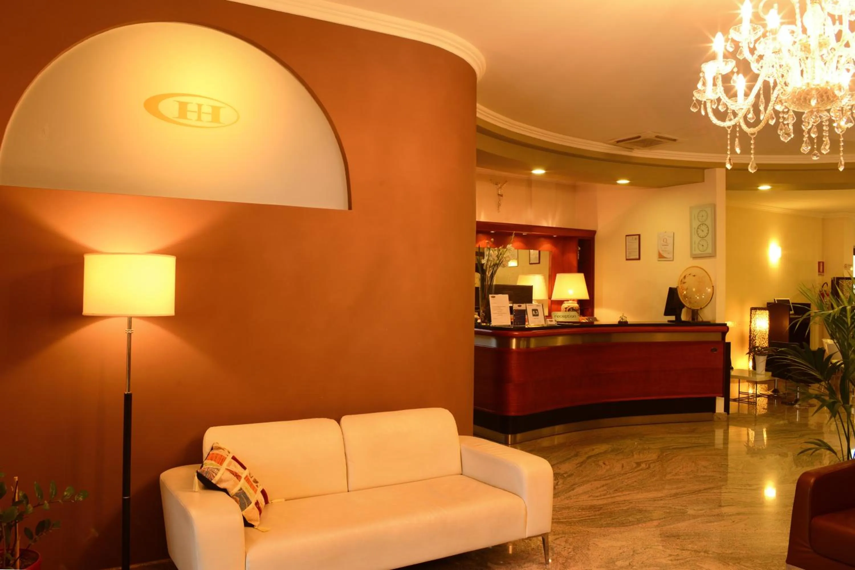 Lobby or reception in Hotel Iacone