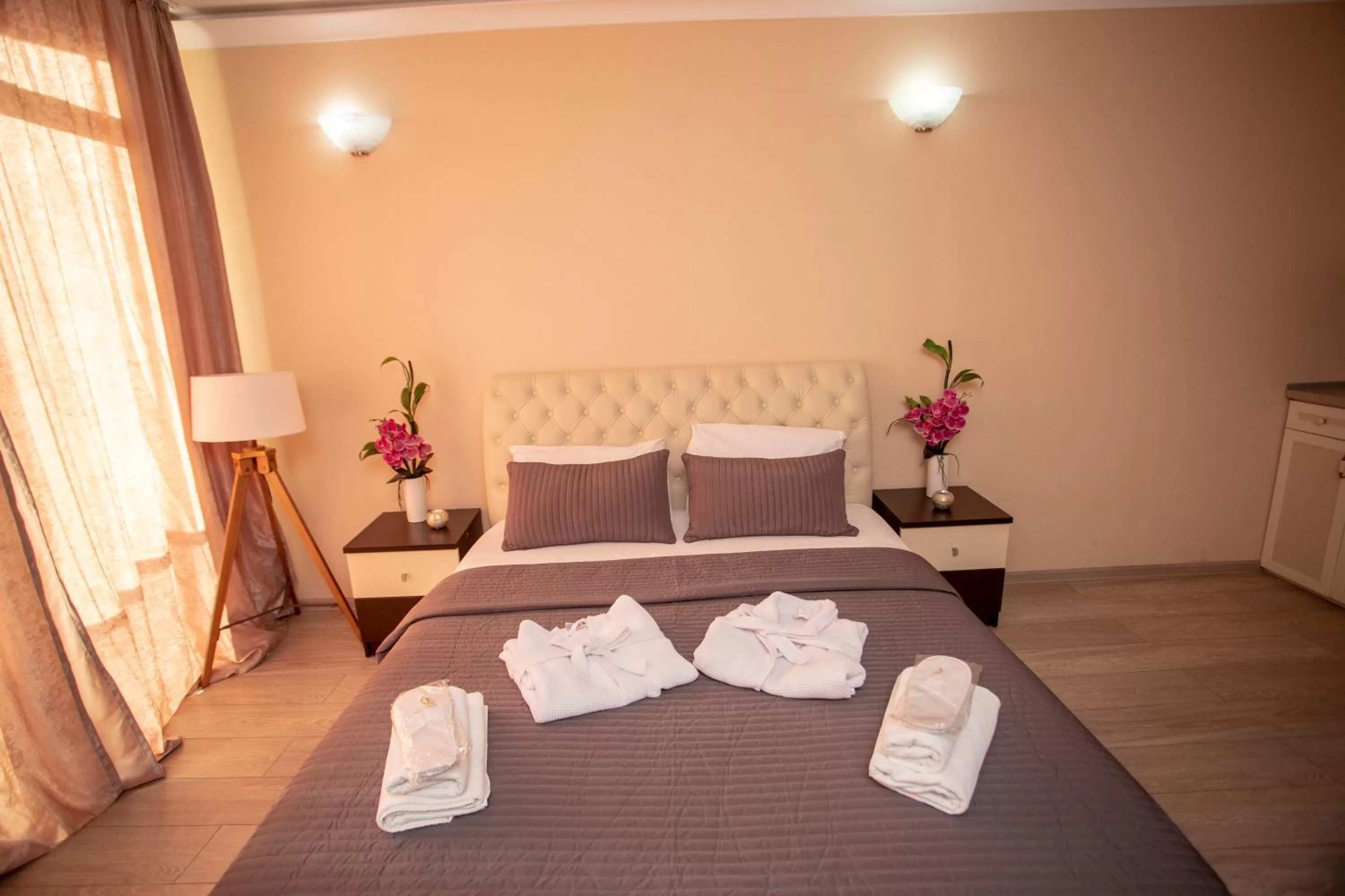 Photo of the whole room, Bed in Blue Star Batumi