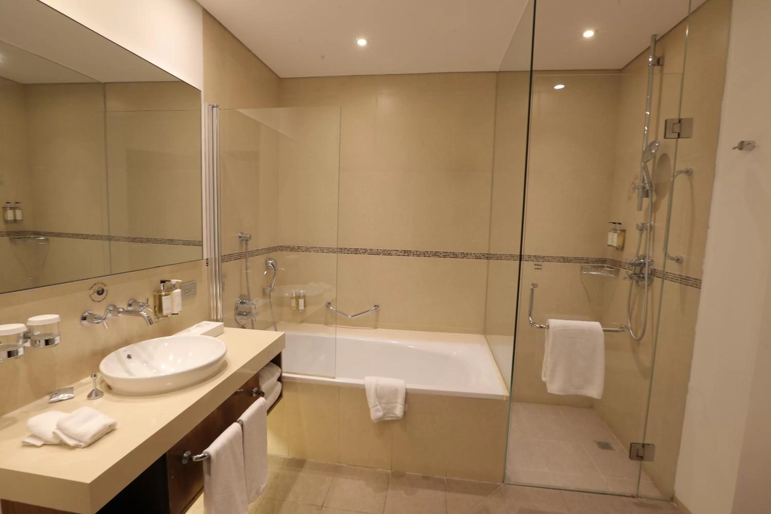 Bathroom in Staybridge Suites Beirut by IHG