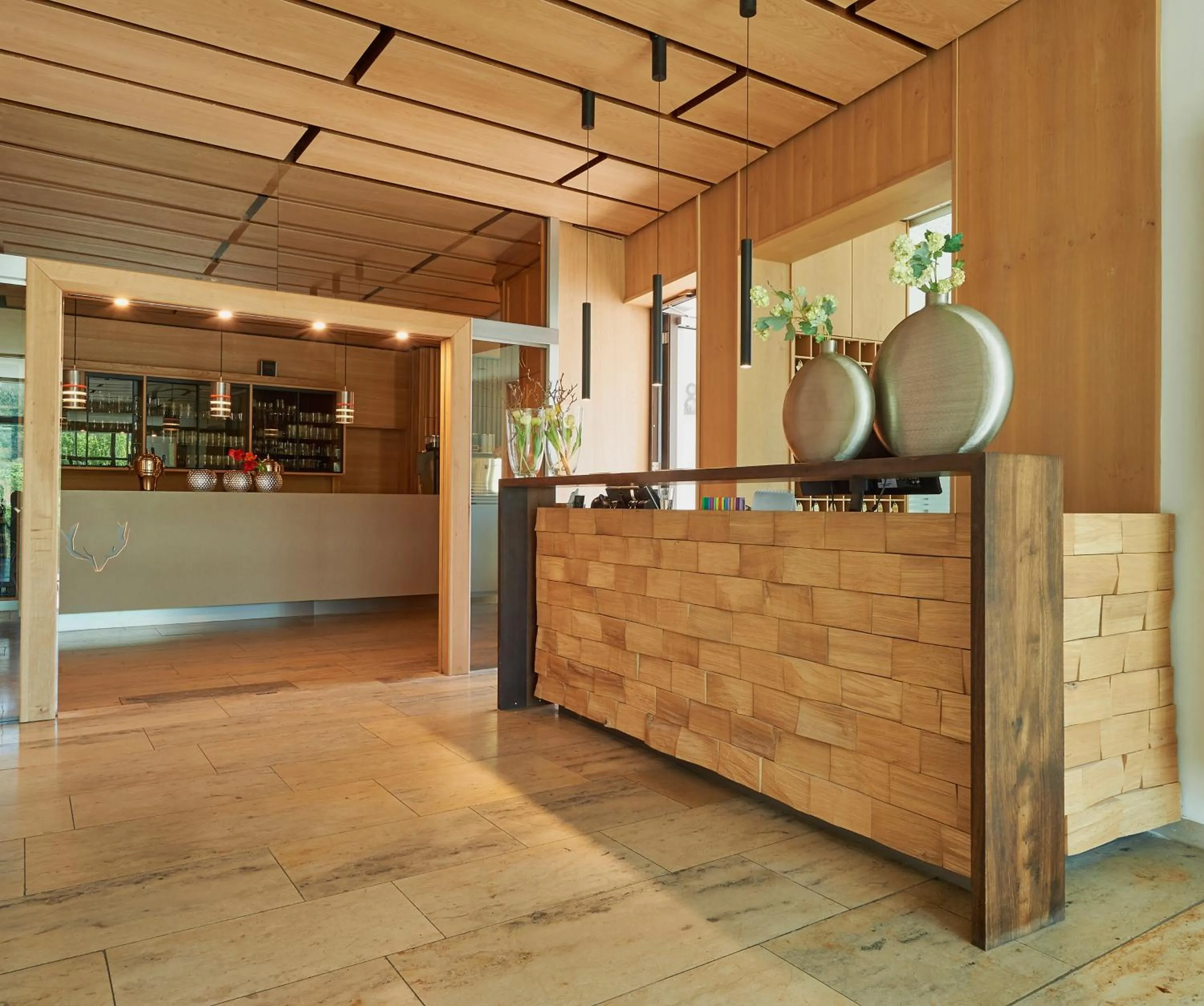 Lobby or reception in Hotel Zur Schönen Aussicht