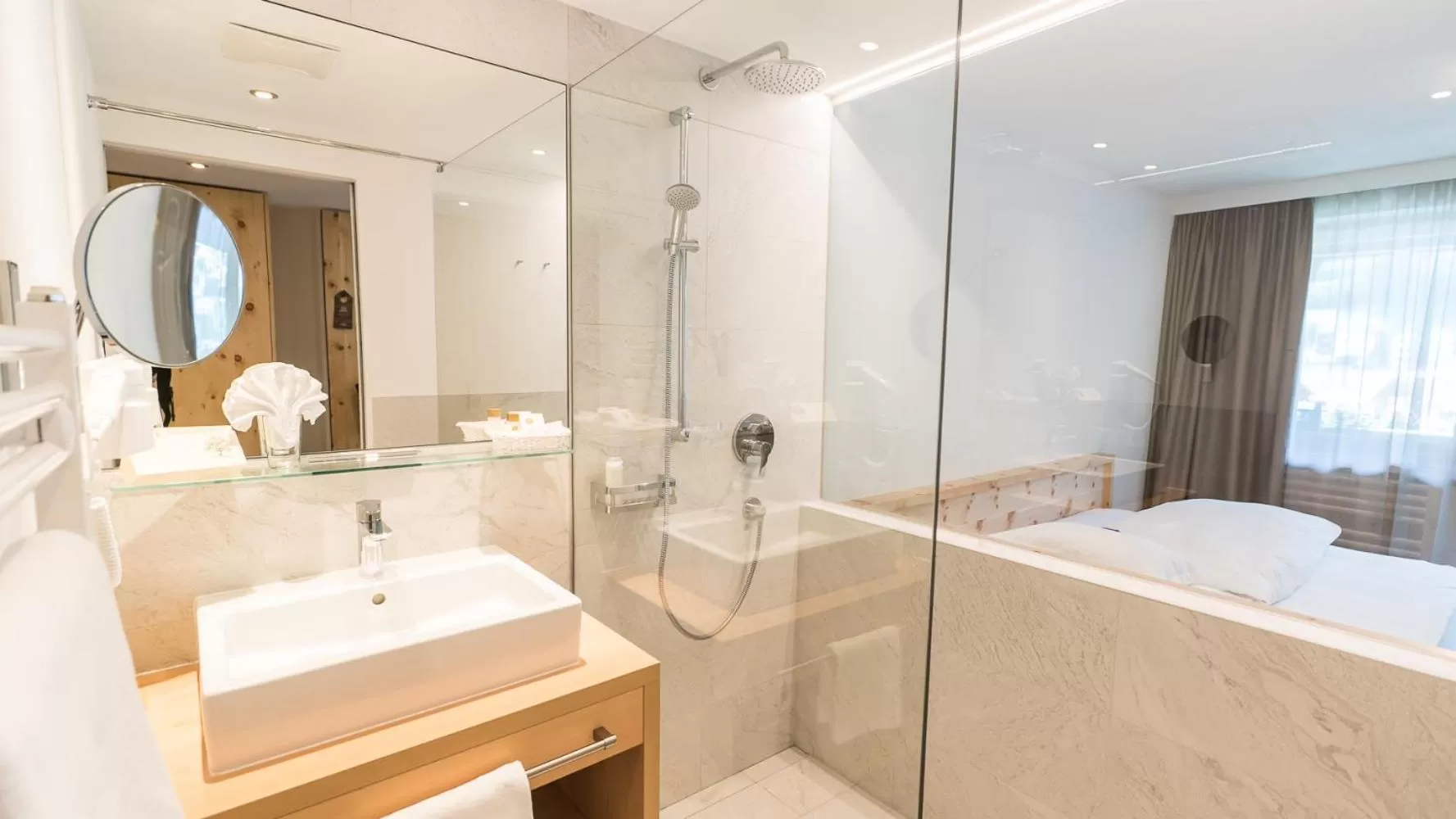 Bathroom in Wellnesshotel Mein Almhof Superior