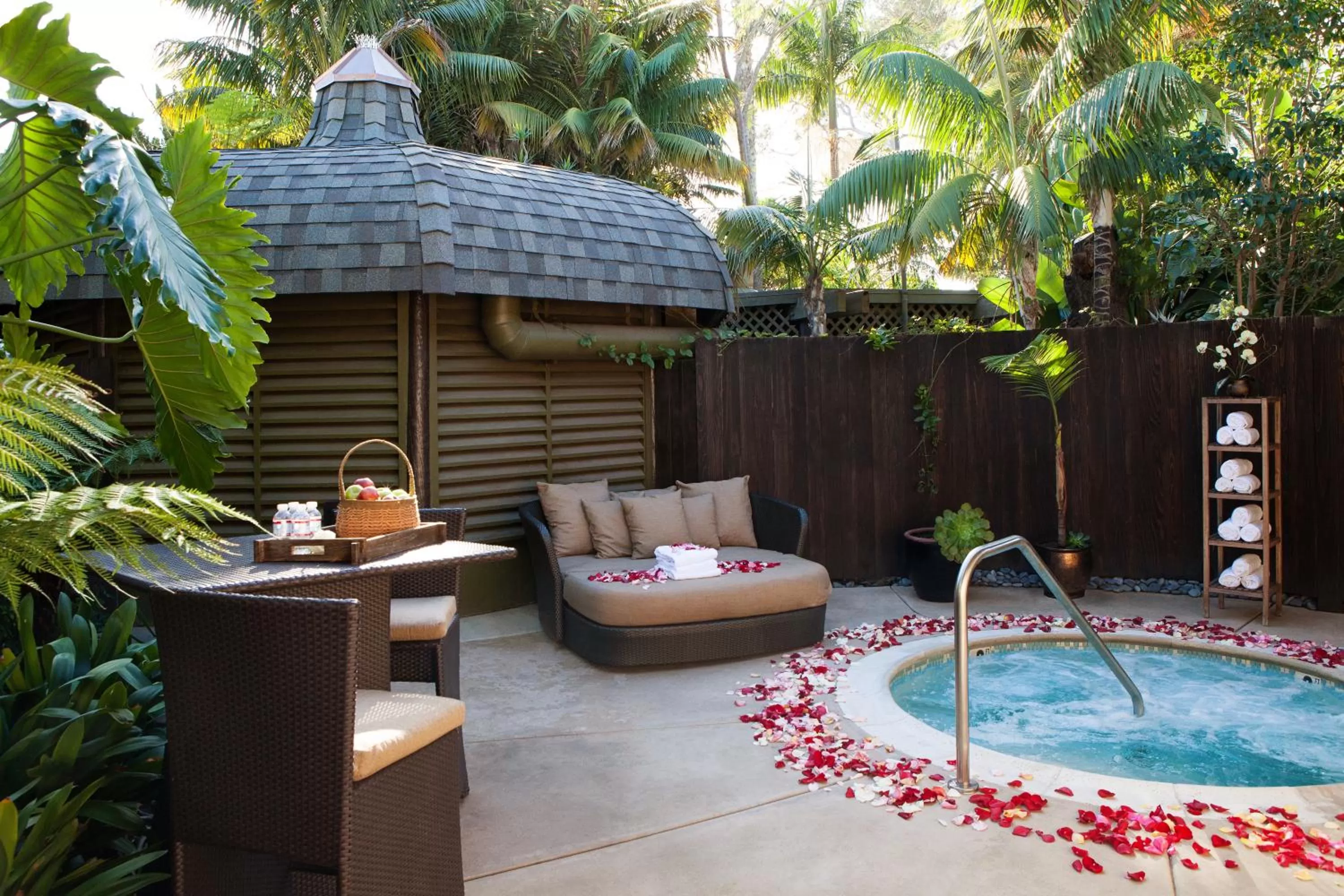 Steam room in Paradise Point Resort & Spa