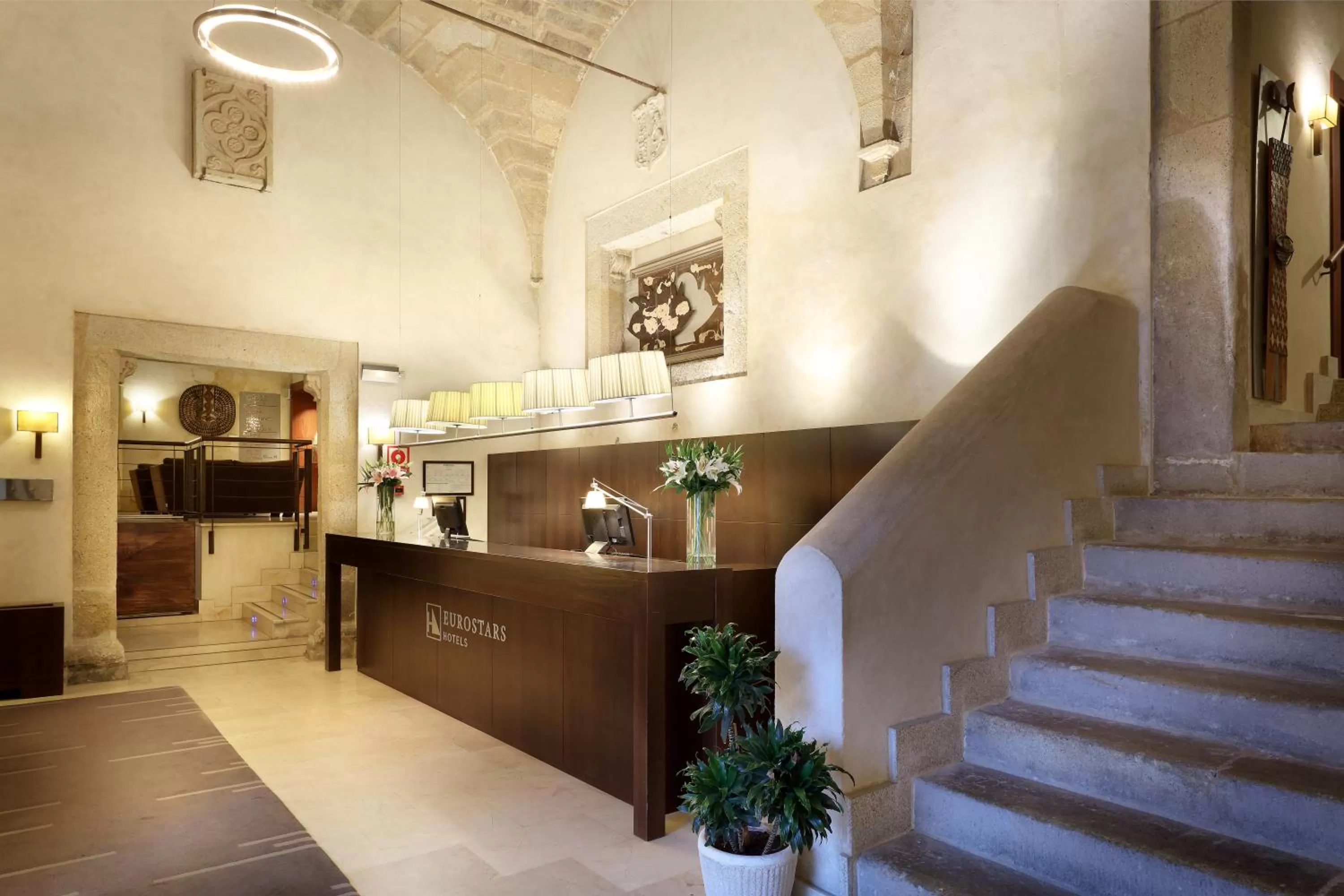 Lobby or reception in Eurostars Palacio de Santa Marta