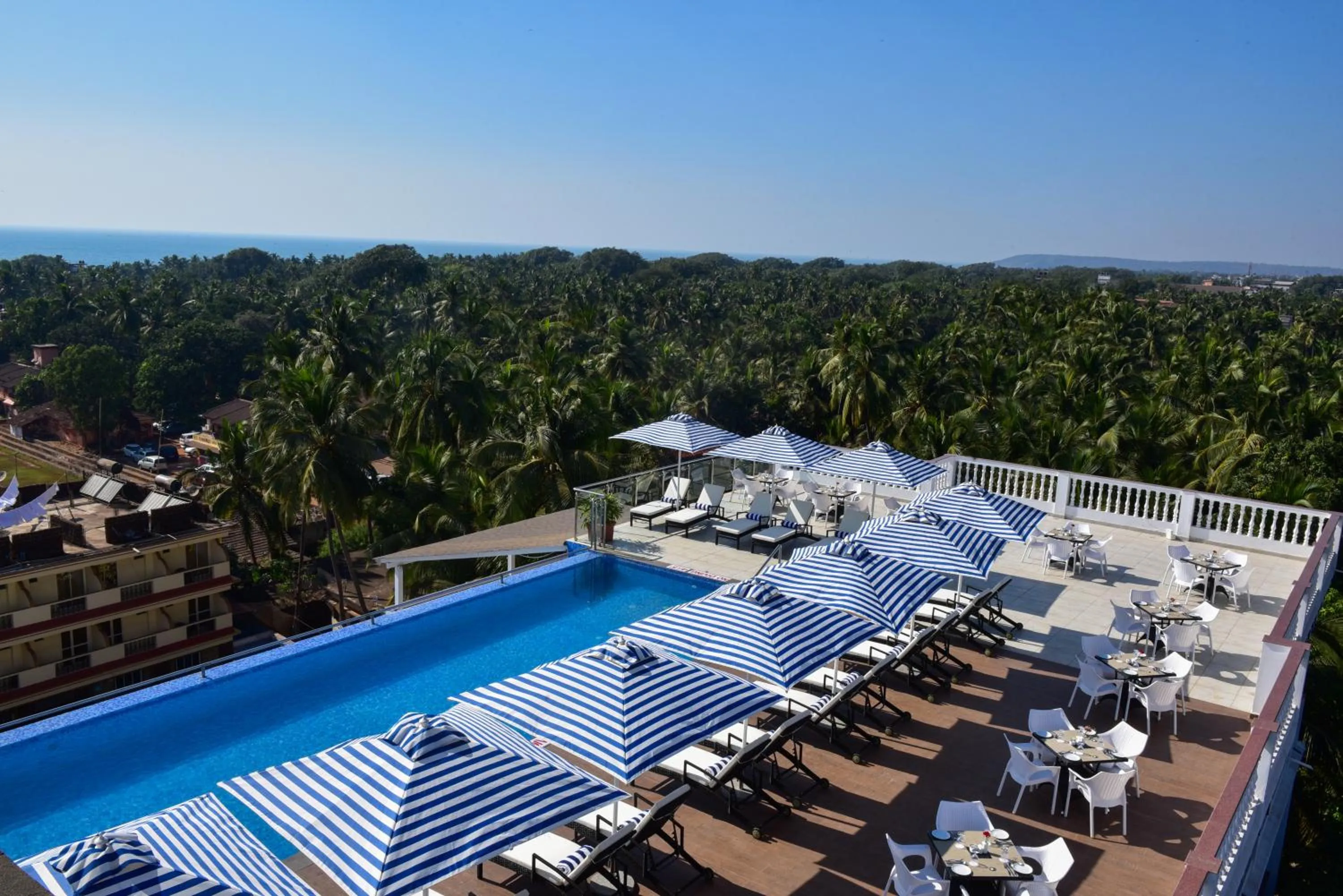 Sea view in Silver Sands Serenity Resort, Candolim