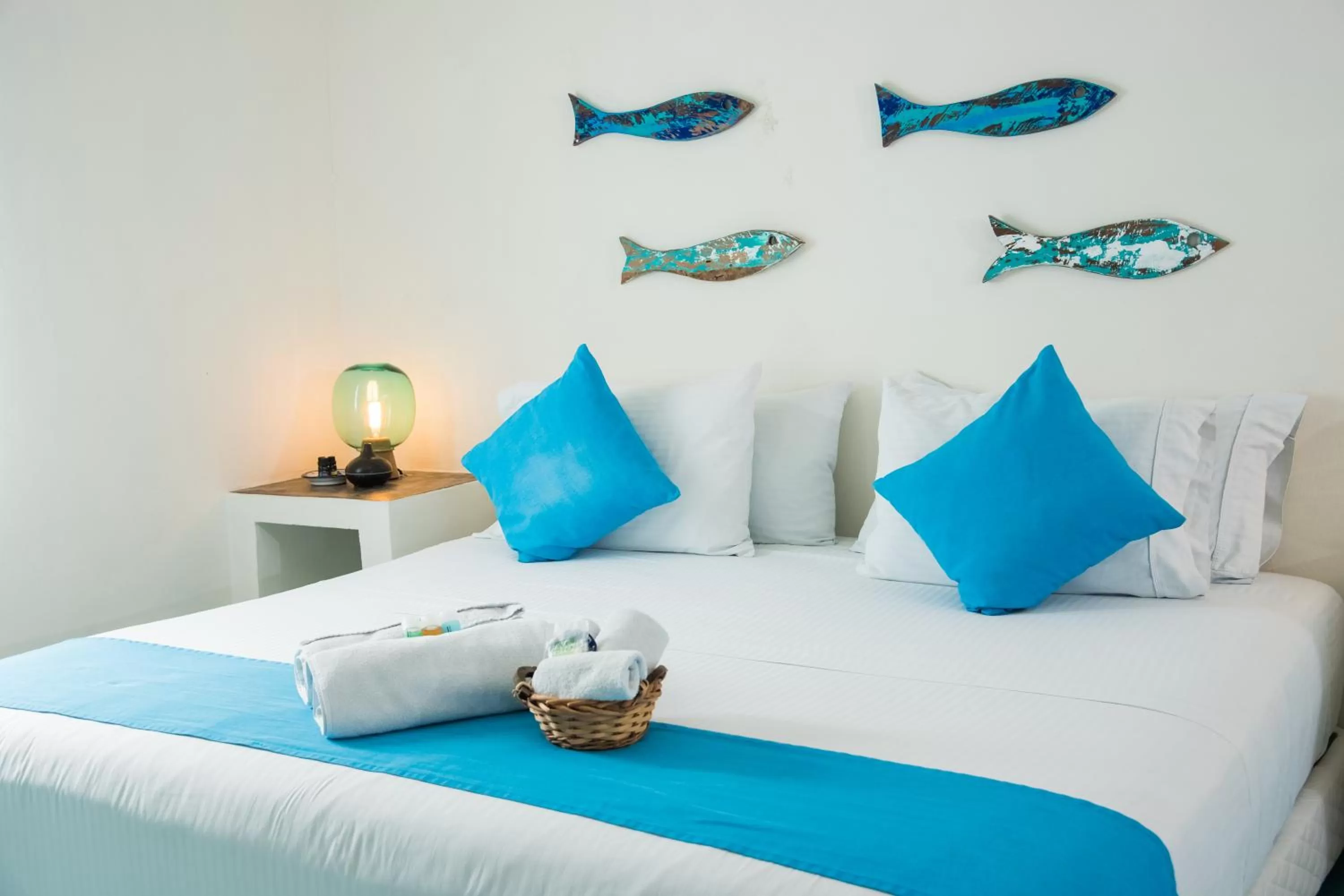 Bed in Hidalgo Boutique Rooms