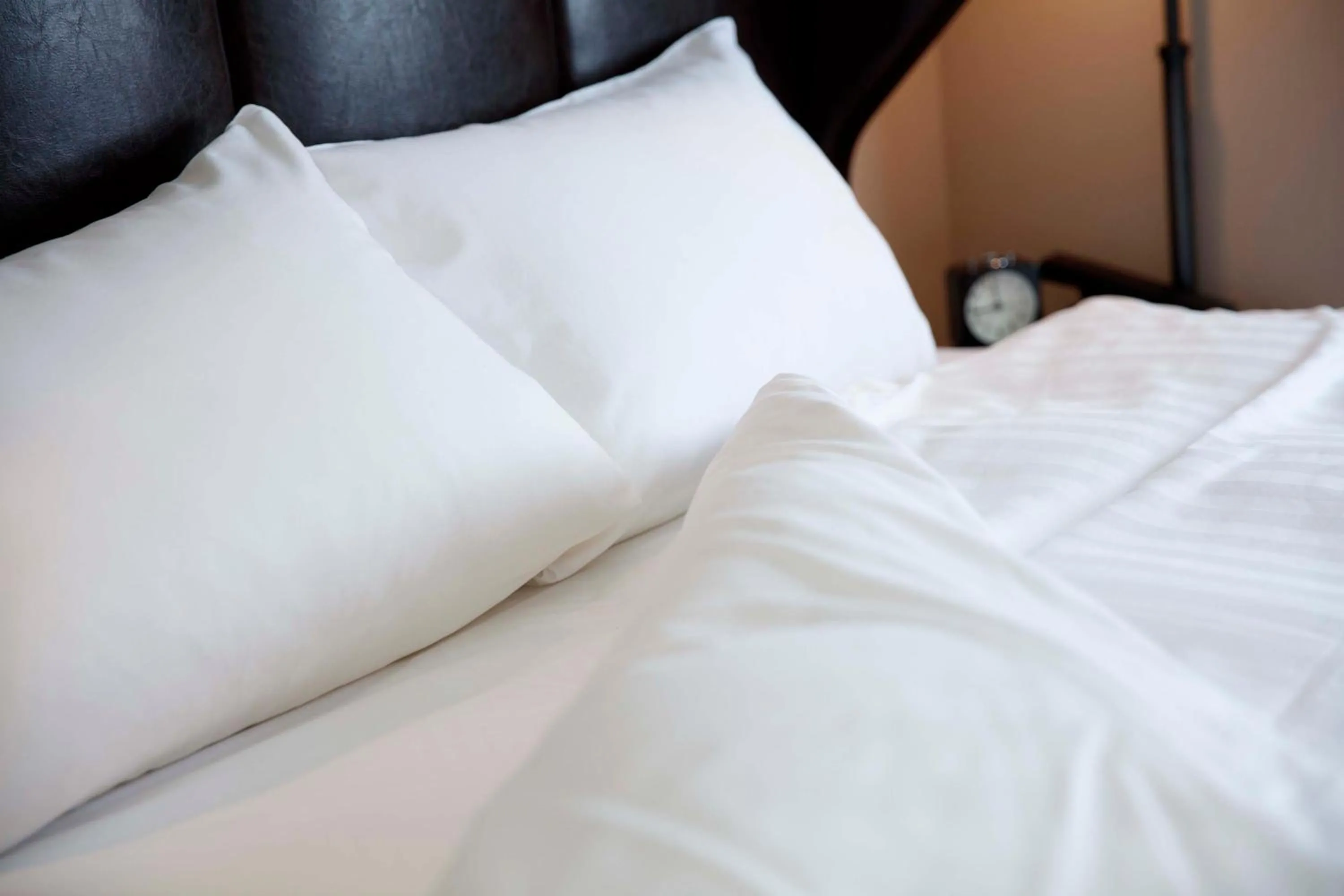 Decorative detail, Bed in Royal Park Hotel Takamatsu