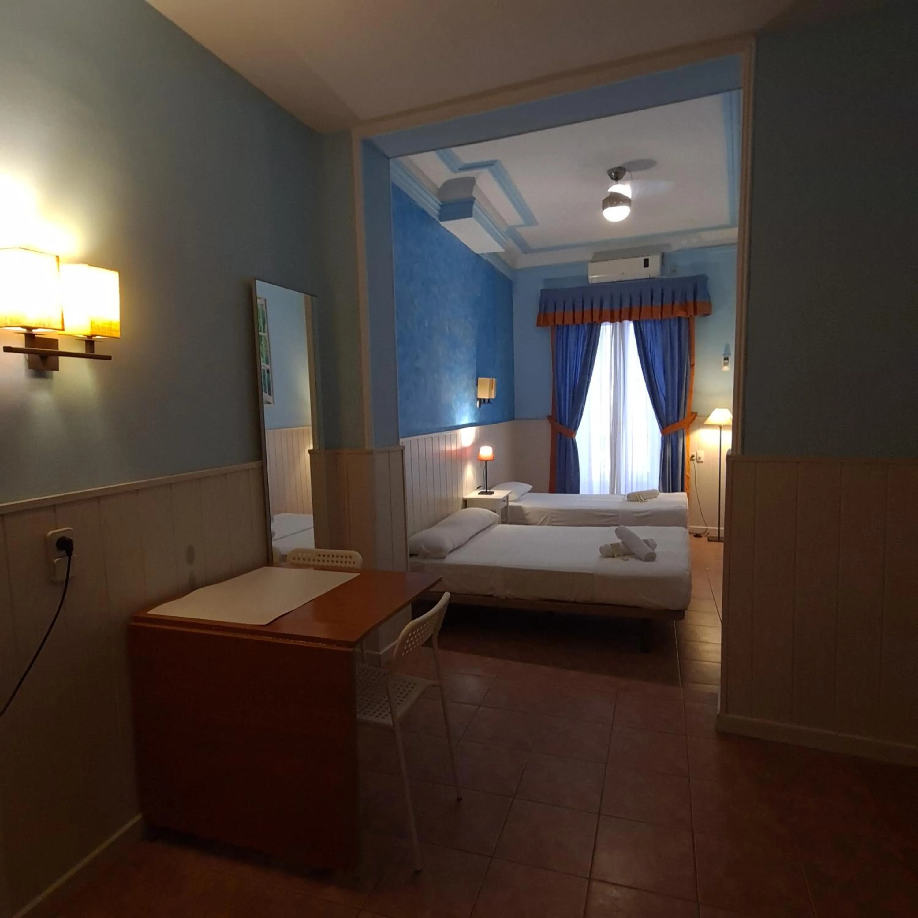 Bed in Hostal Oporto