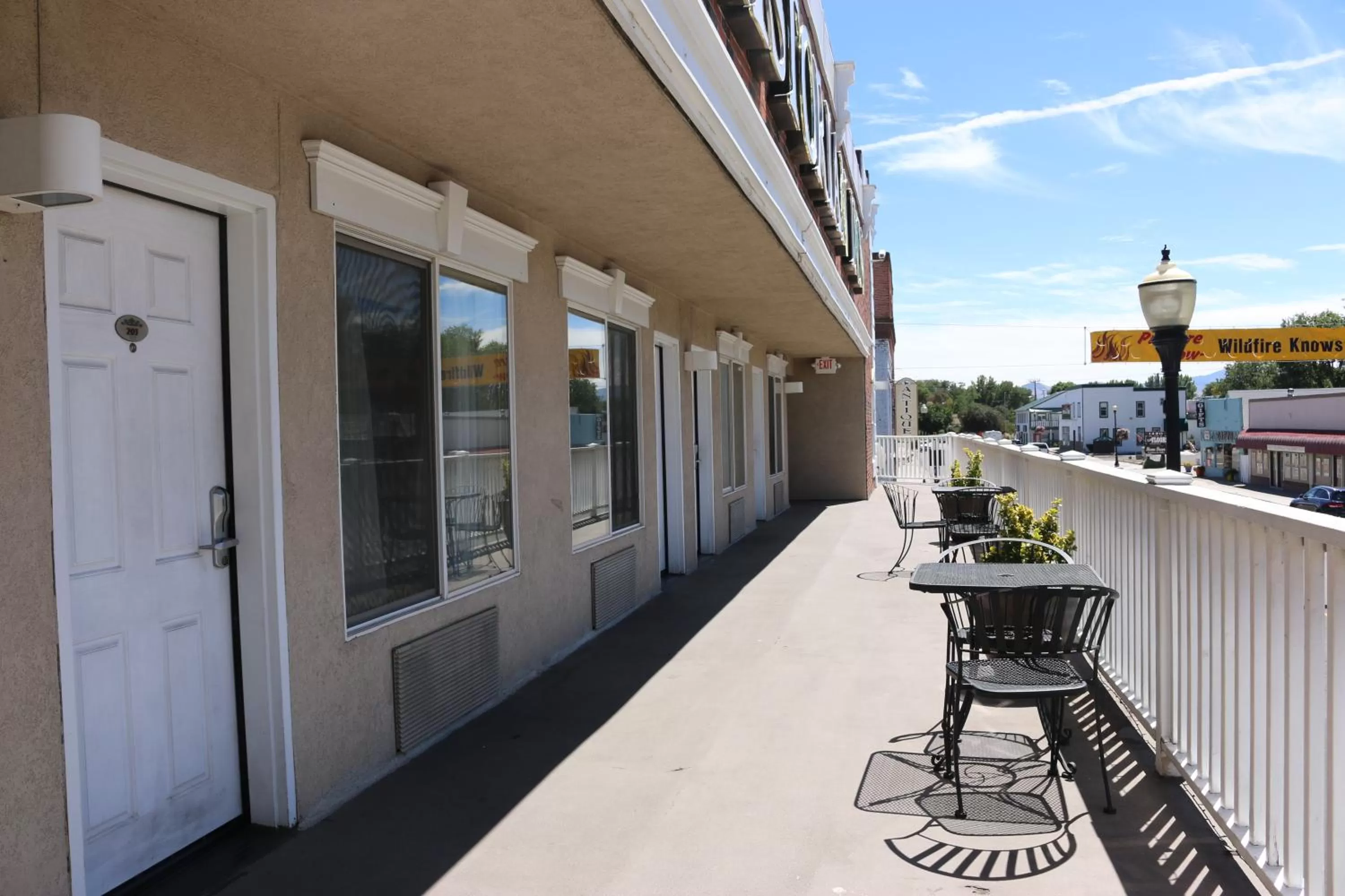 Balcony/Terrace in Historian Inn