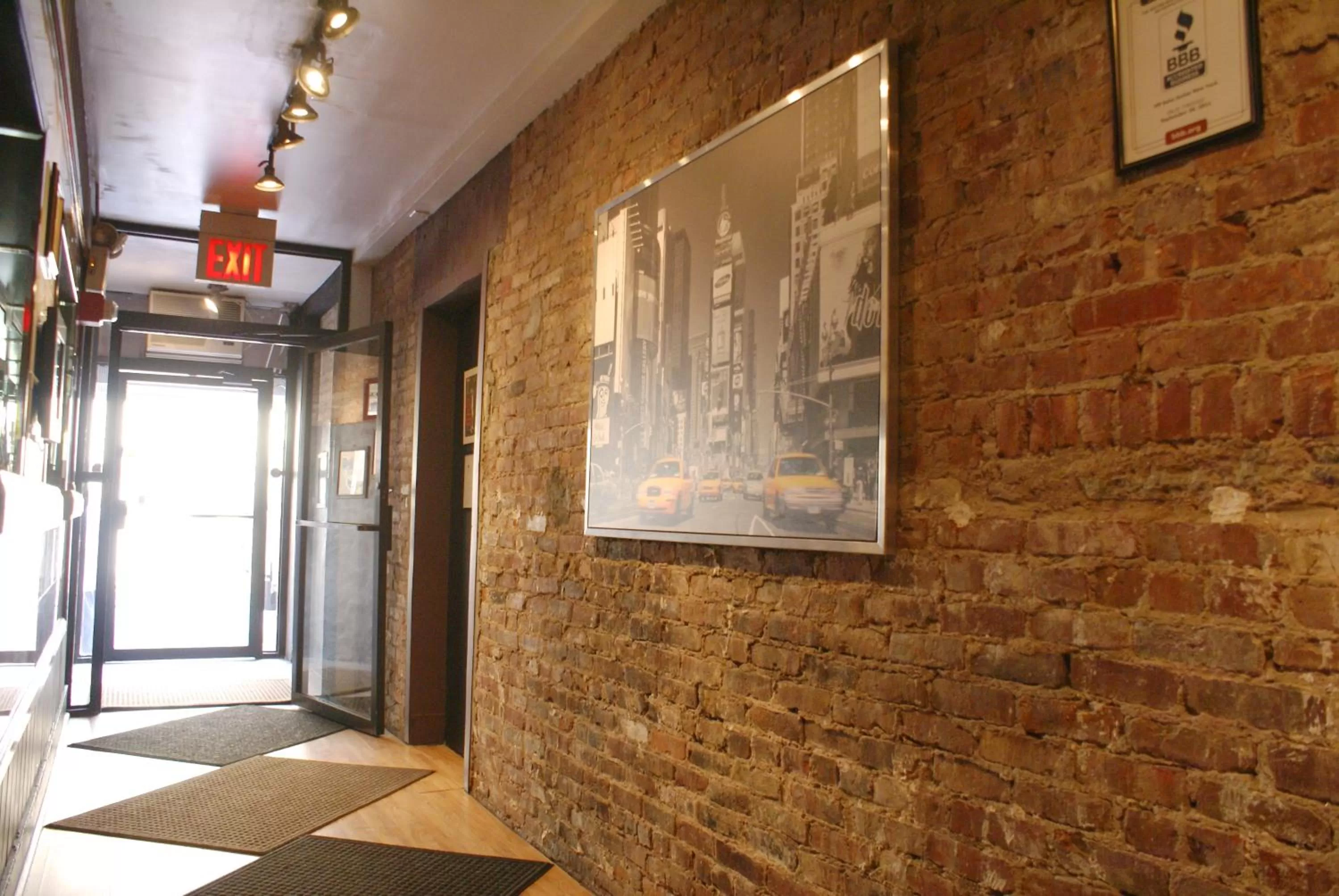 Decorative detail in Off SoHo Suites Hotel